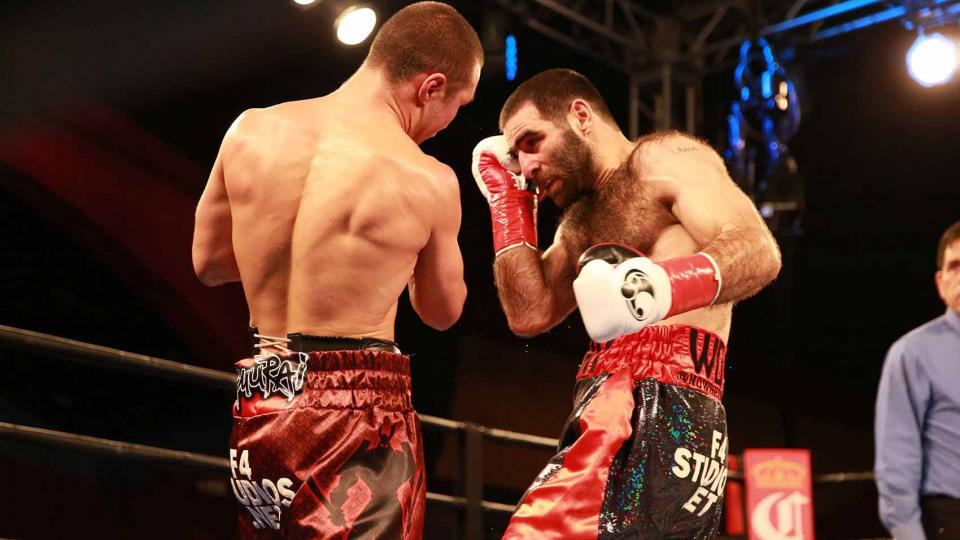 Sergey unleashes brutal liver shot to stop Levan Ghvamichava