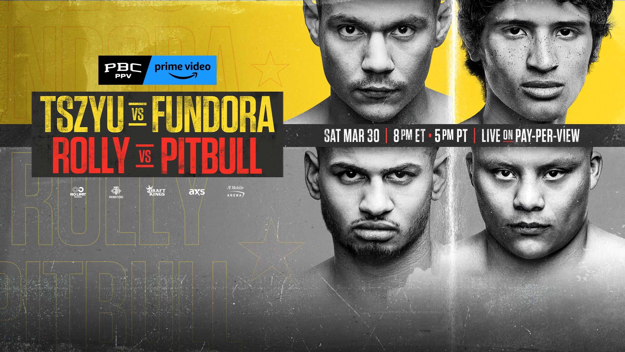 Tszyu vs Fundora and Rolly vs Pitbull | March 30, 2024 | PBC on PRIME