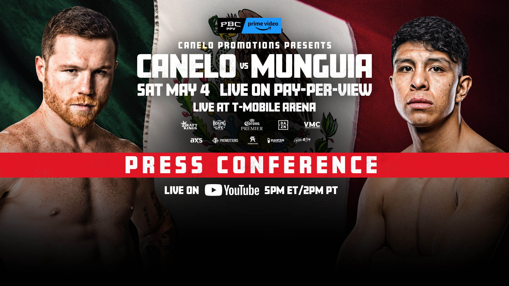 Canelo Alvarez Vs Jaime Munguia Kickoff Press Conference