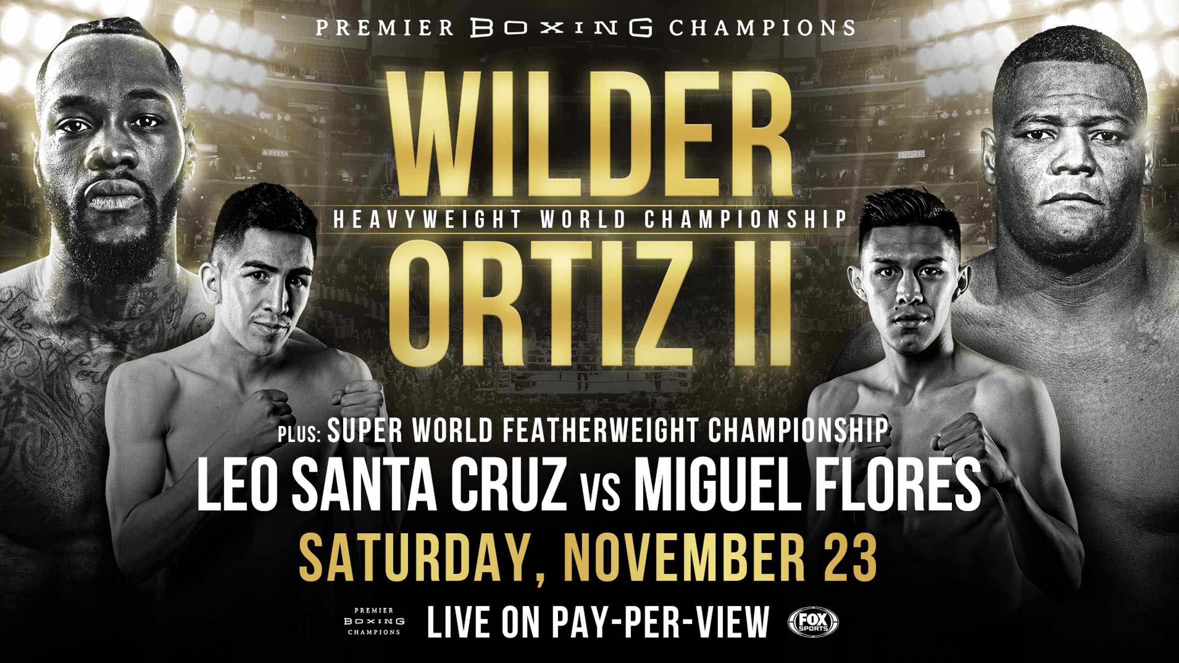 Deontay Wilder rematches Luis Ortiz Nov