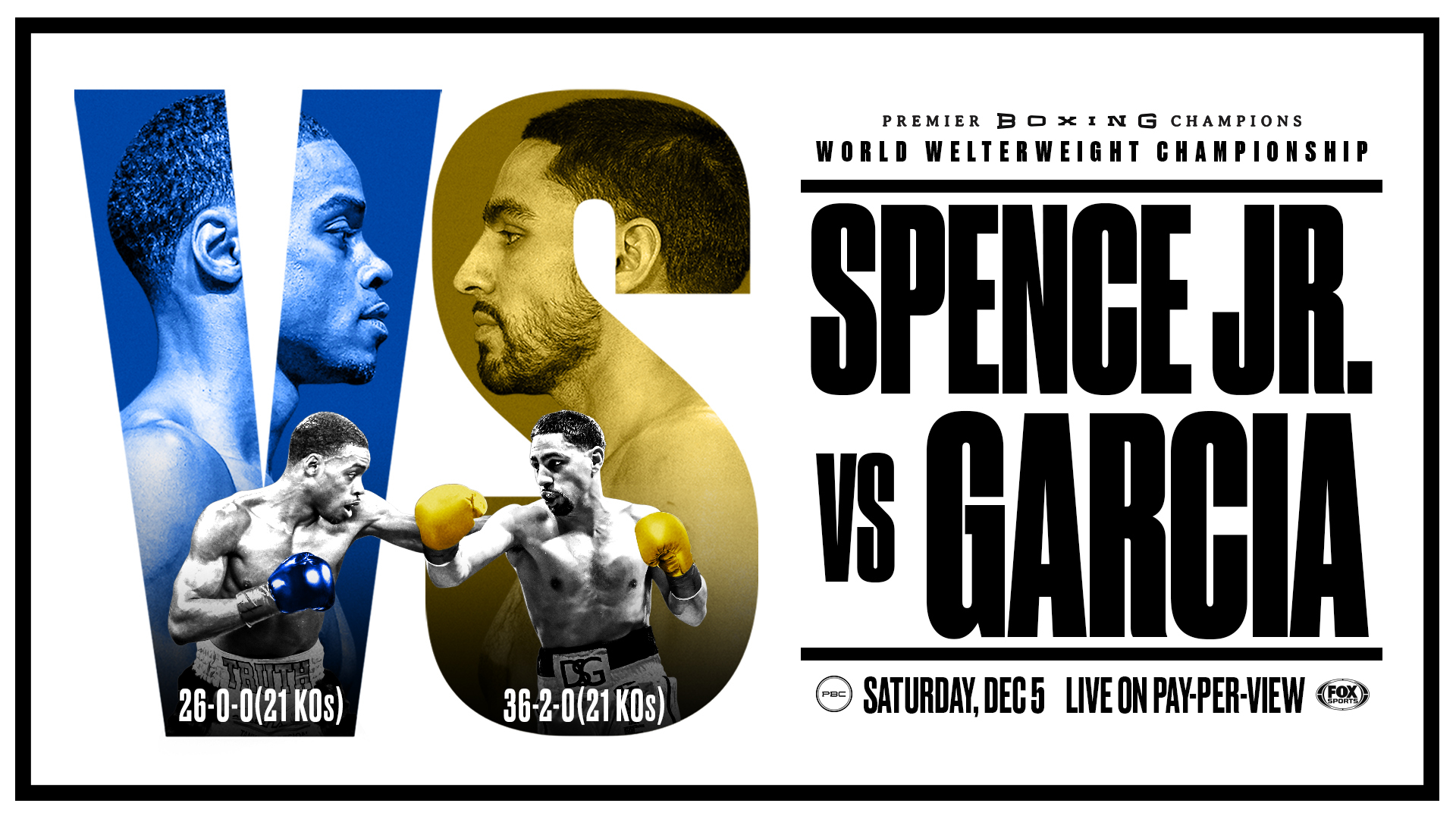 Fight Night - Spence Jr vs Garcia, Fundora vs Ahmed, Lopez vs Santana