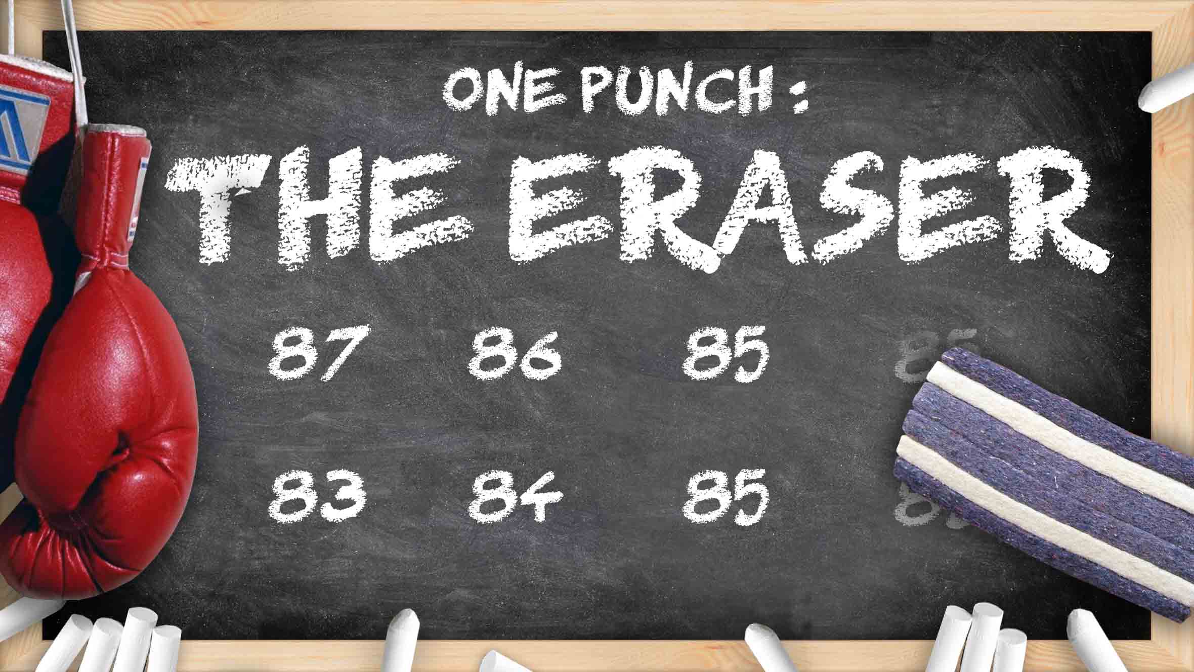 the eraser