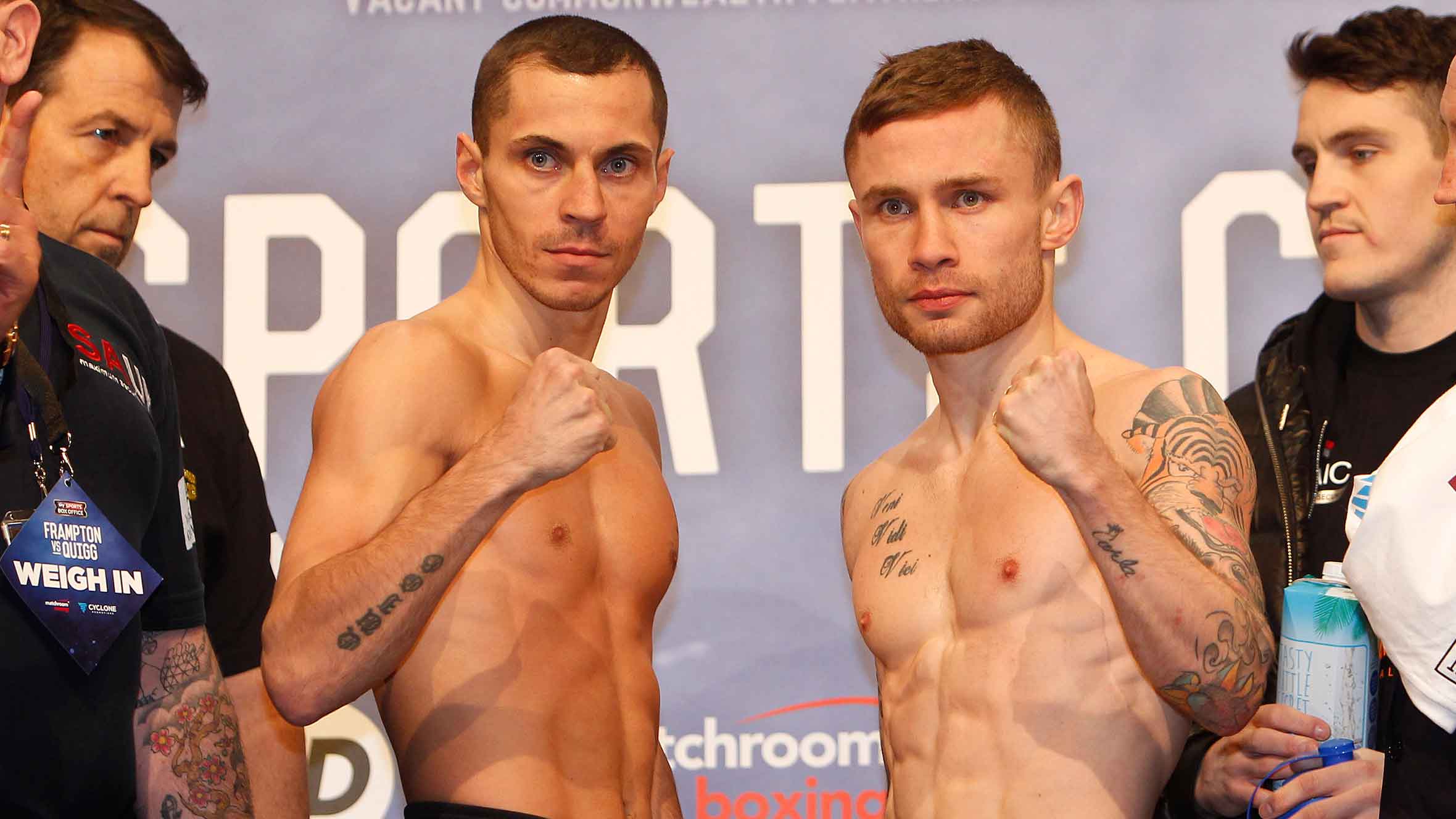 Carl Frampton And Scott Quigg Finally Ready To Rumble In 122 Pound Title Unification Bout