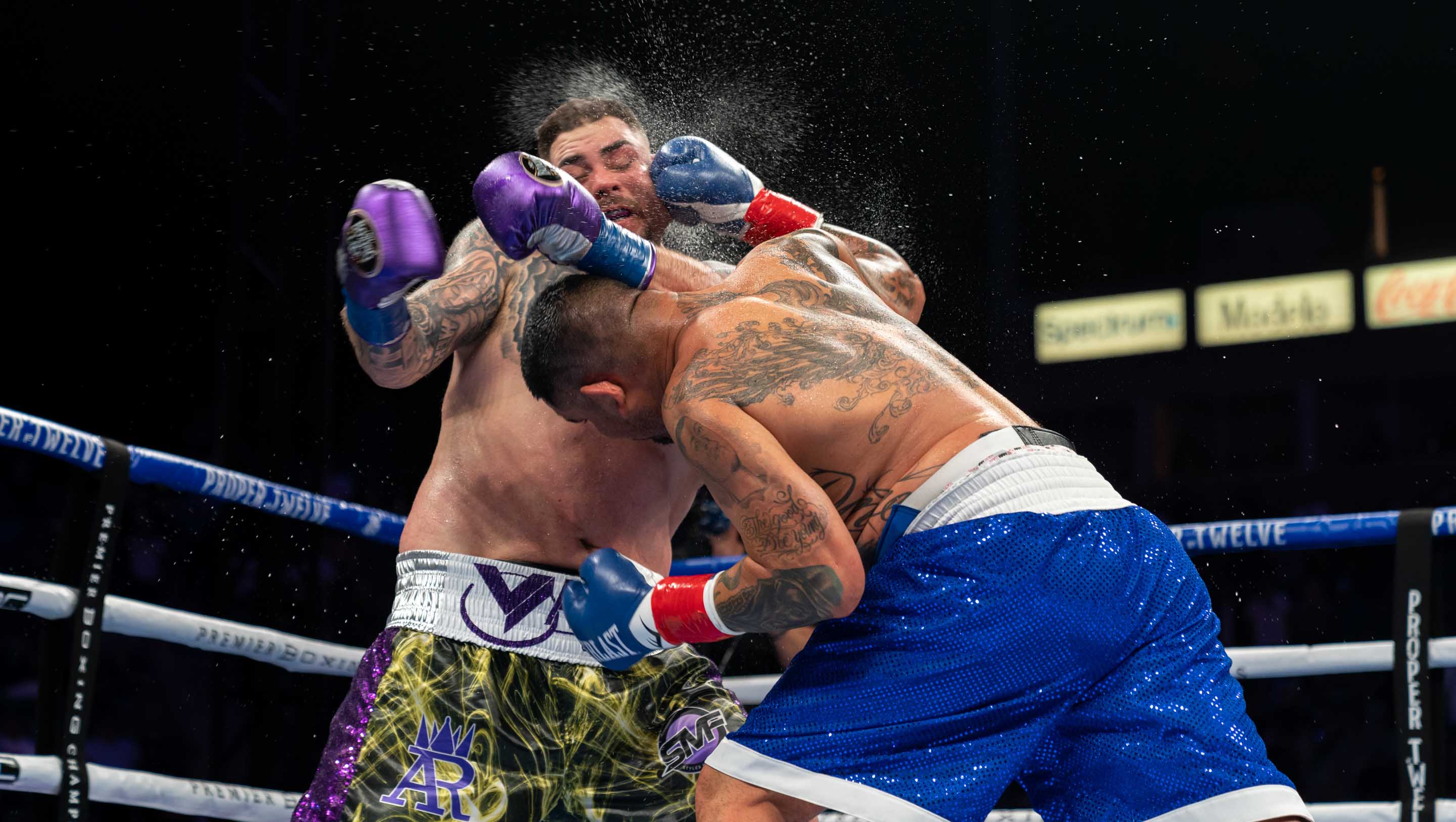 Arreola Lands and Overhand Right