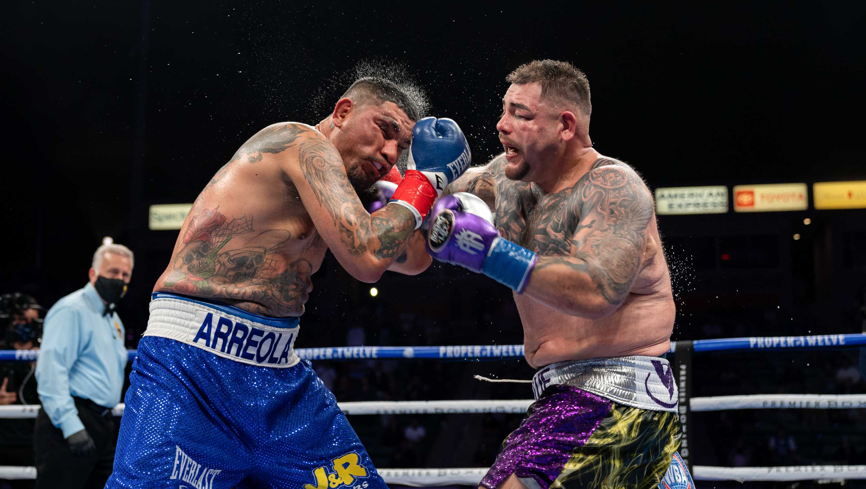 Ruiz Lands With a Short Right