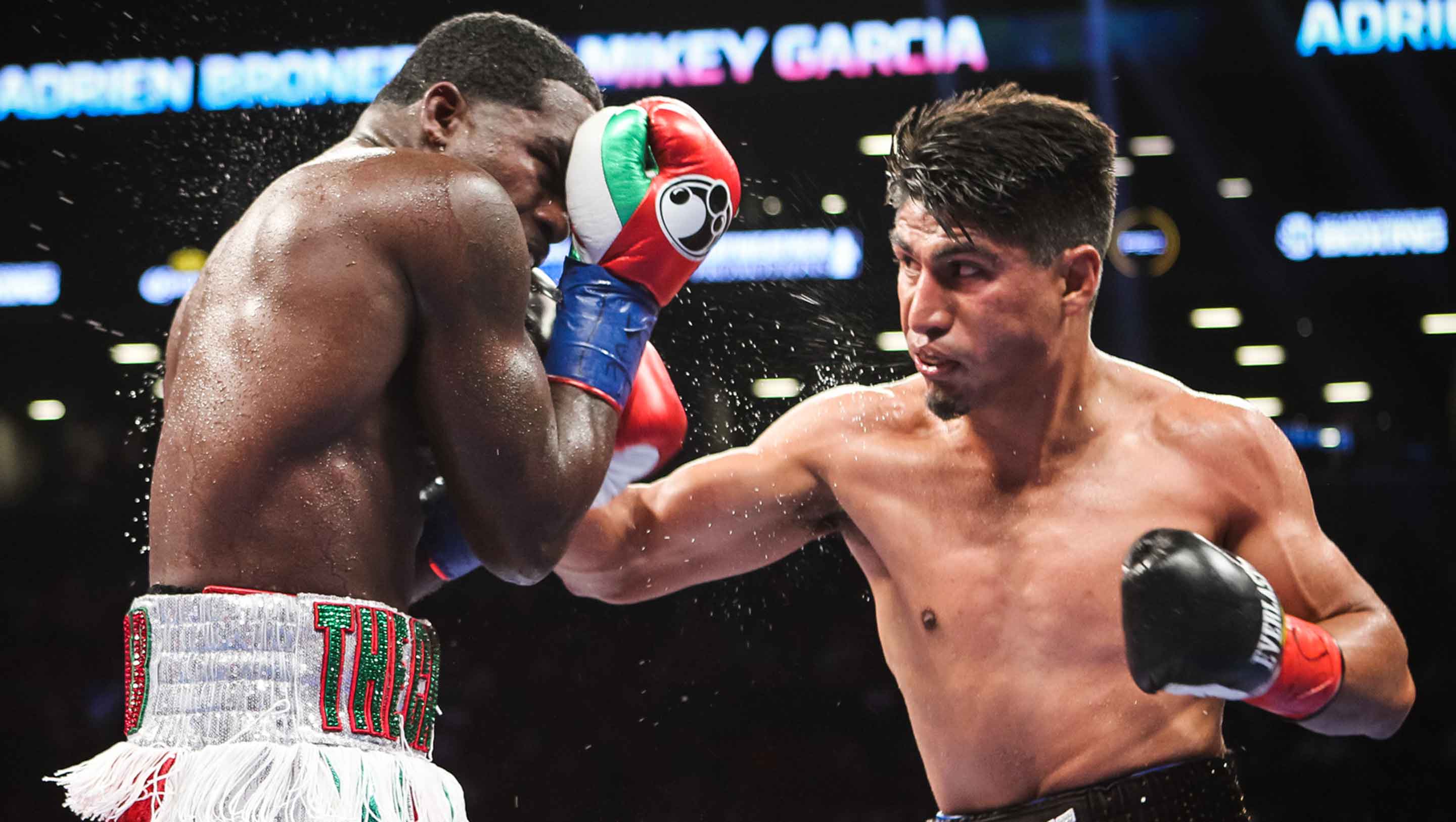 Adrien Broner and Mikey Garcia