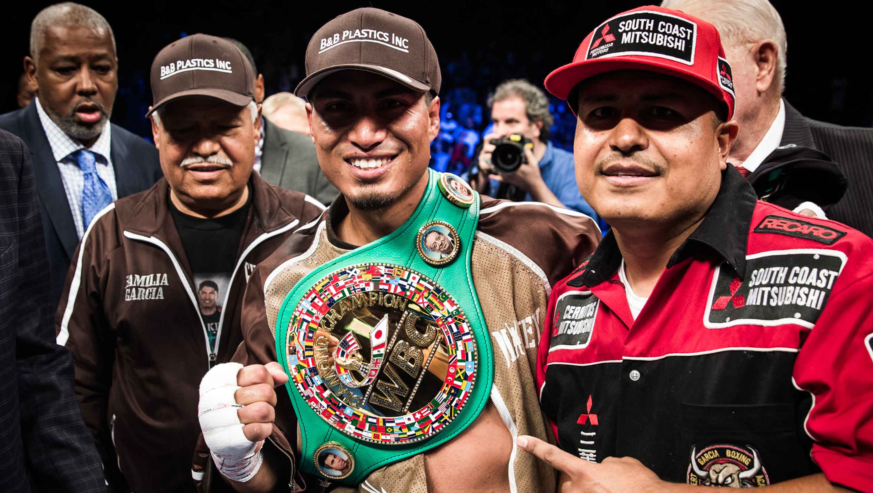 Adrien Broner and Mikey Garcia