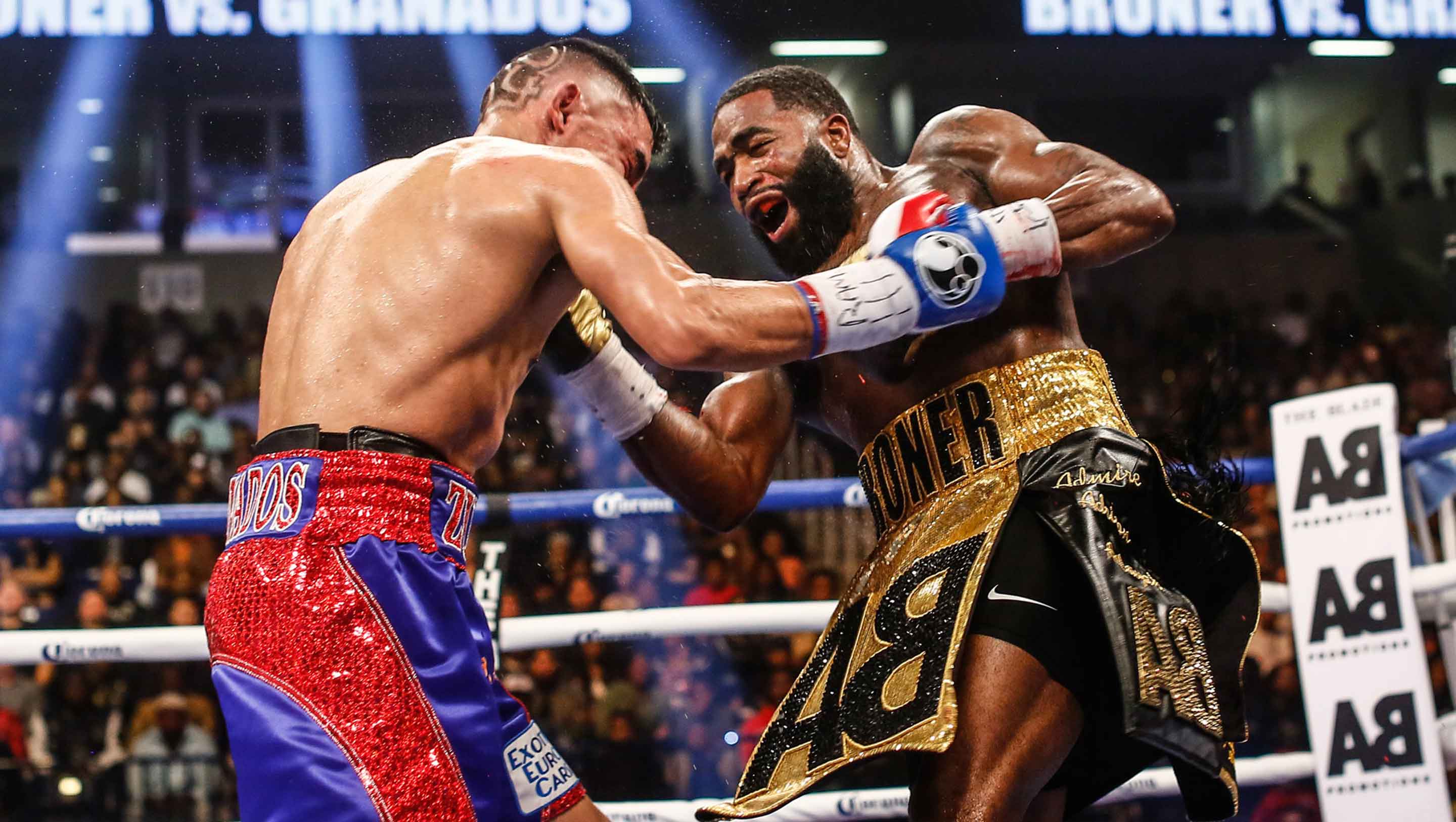 Adrien Broner and Adrian Granados
