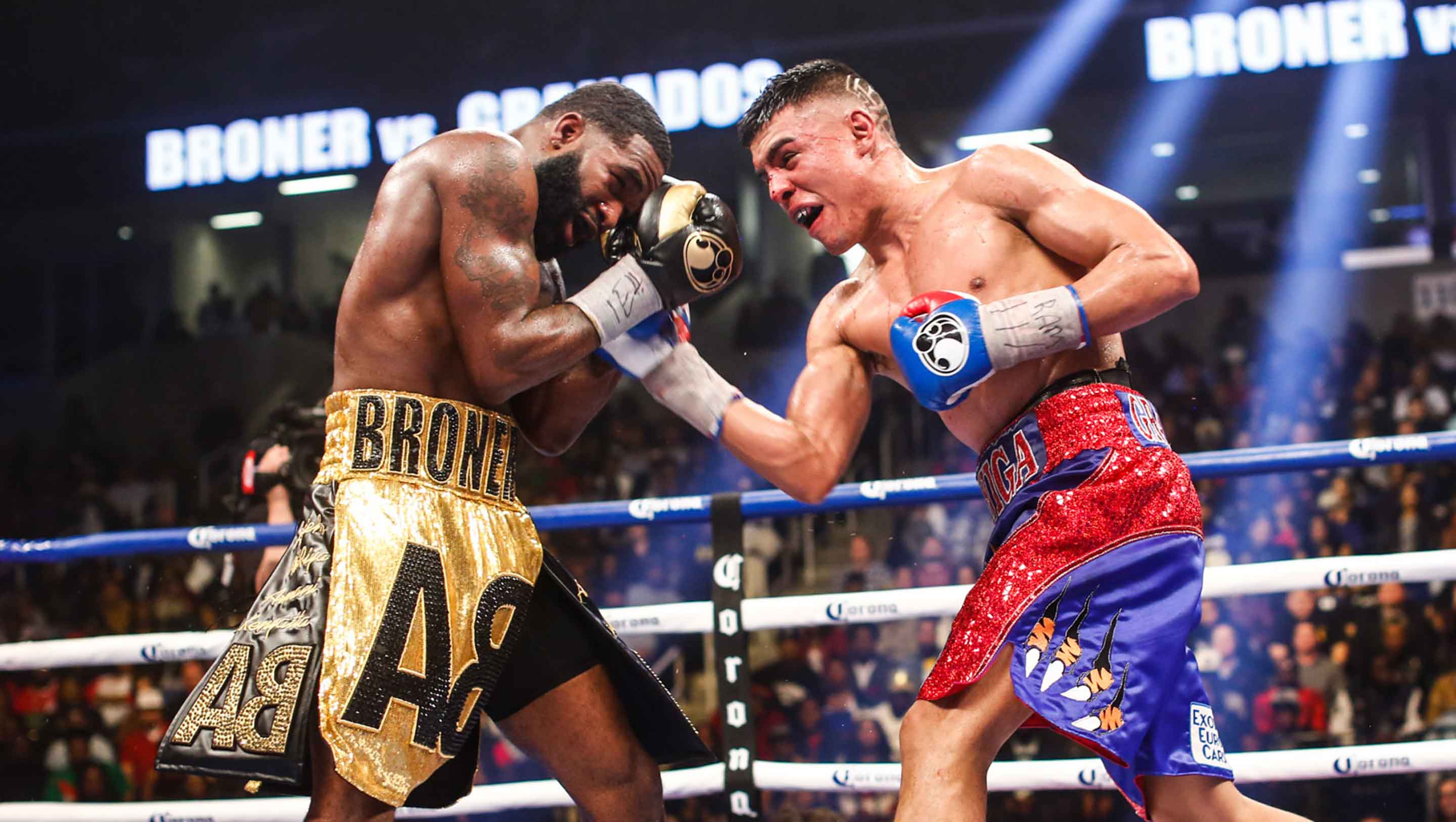 Adrien Broner and Adrian Granados