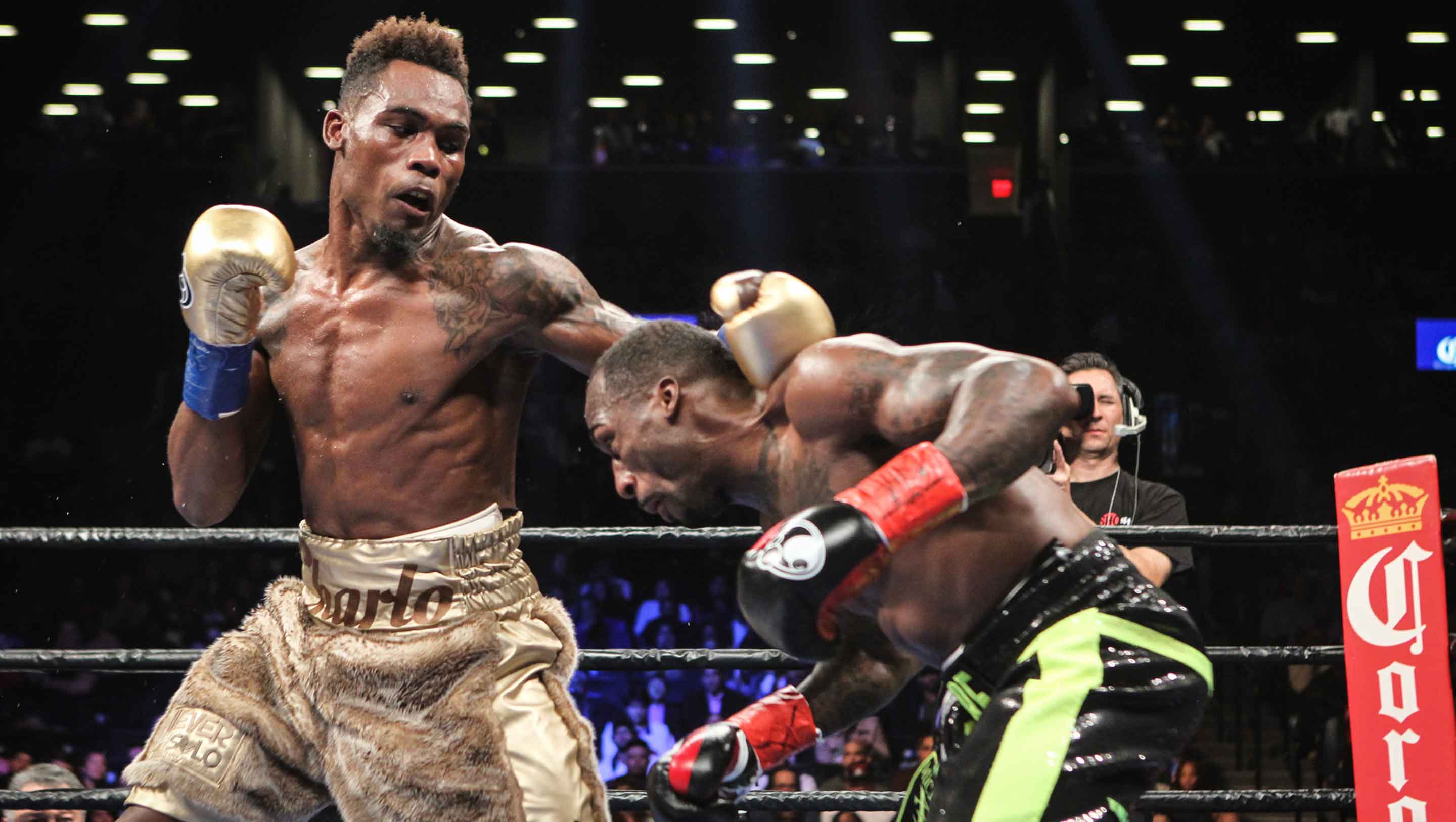 Jermell Charlo and Charles Hatley