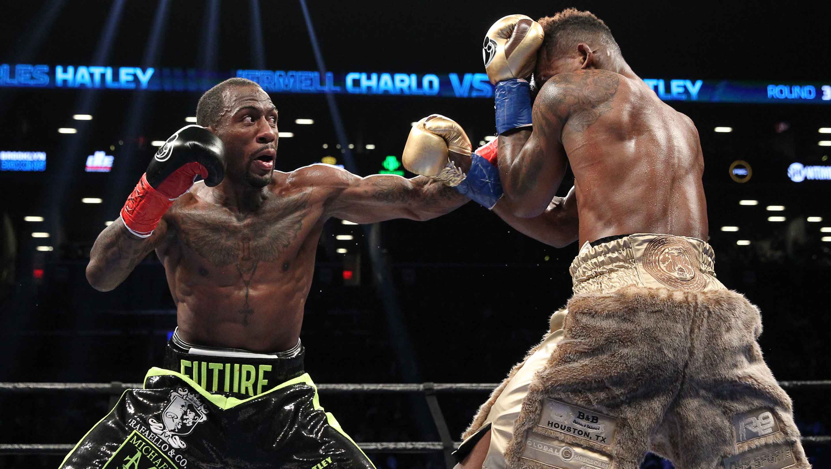 Jermell Charlo and Charles Hatley