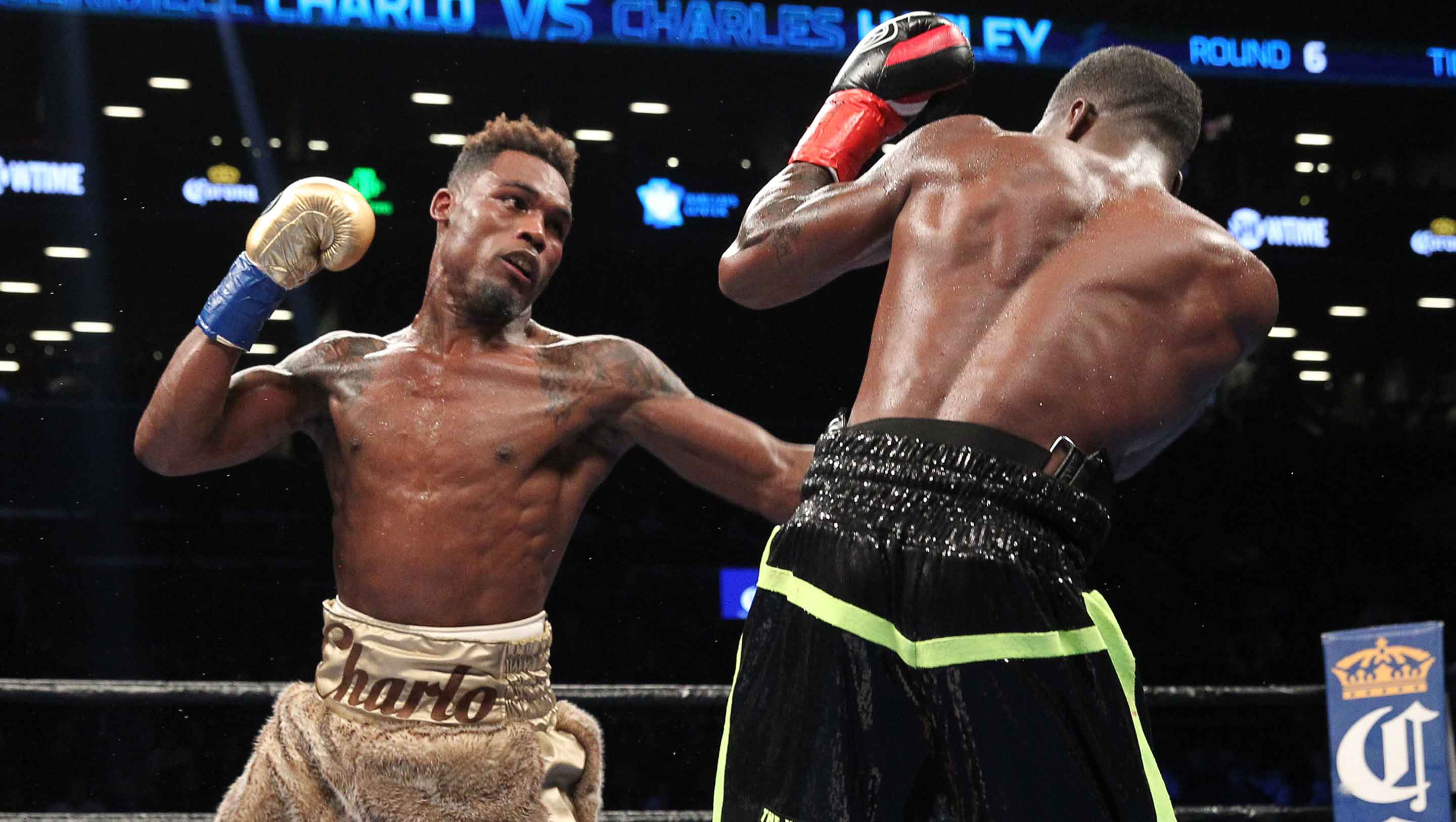 Jermell Charlo and Charles Hatley