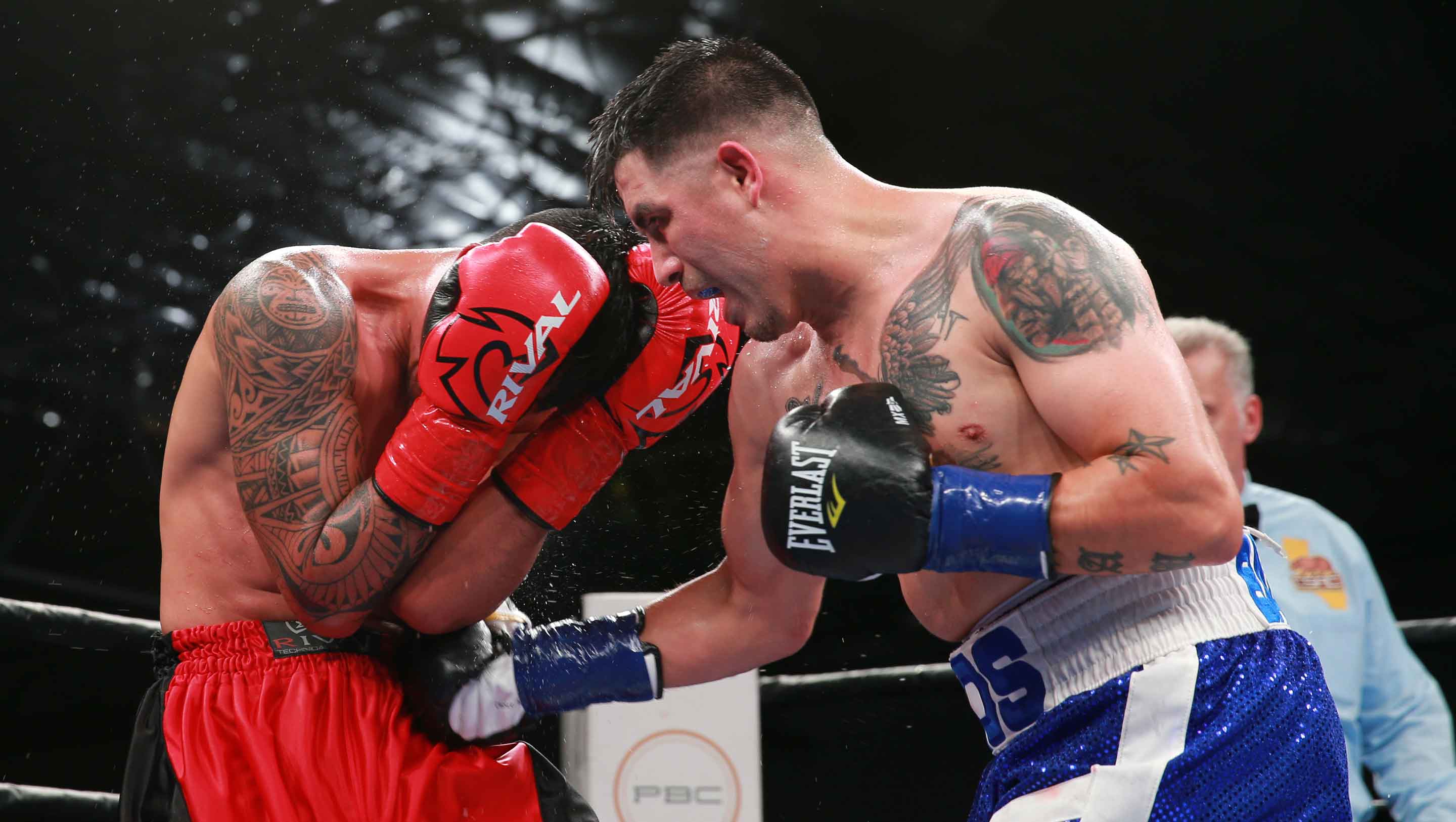Brandon Rios and Aaron Herrera