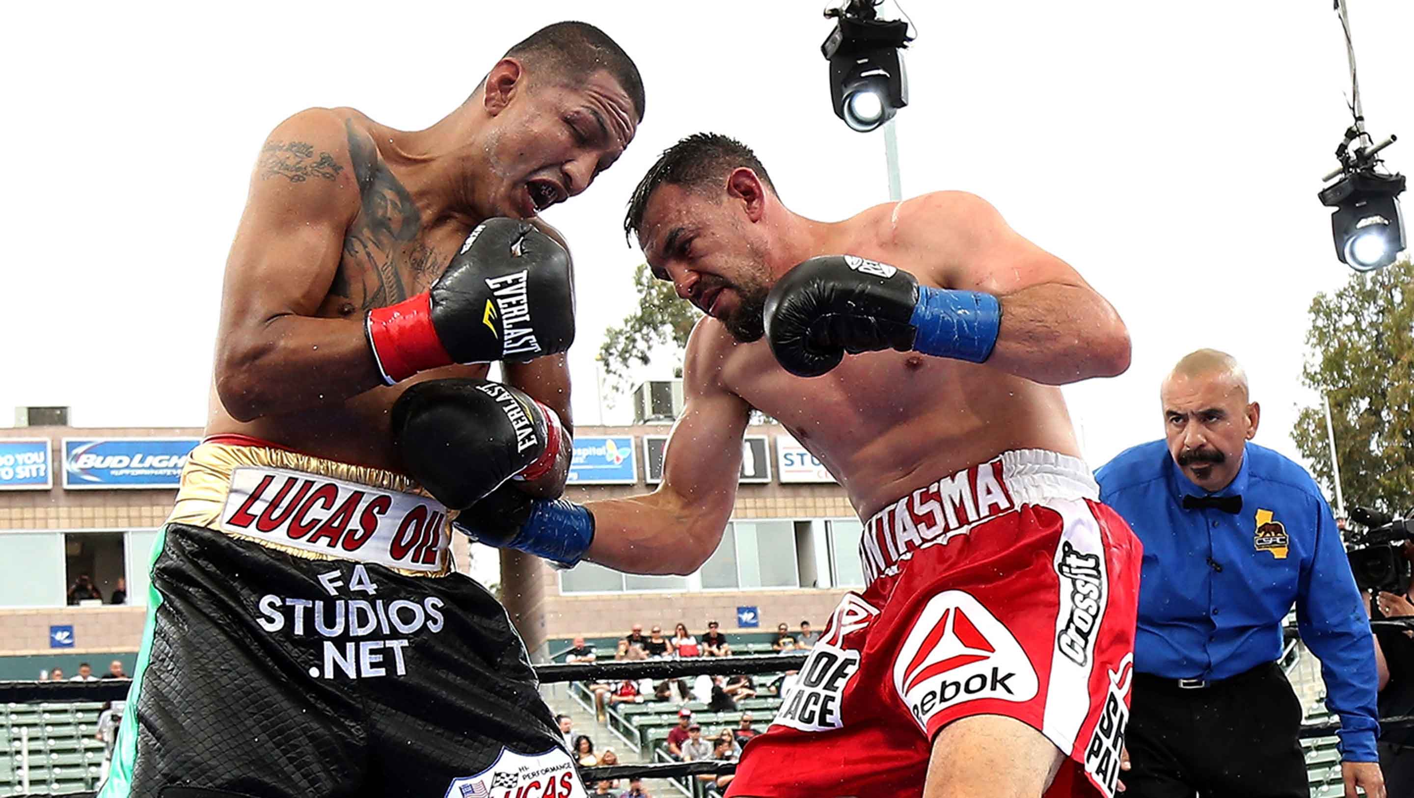 Guerrero delivers a right hand
