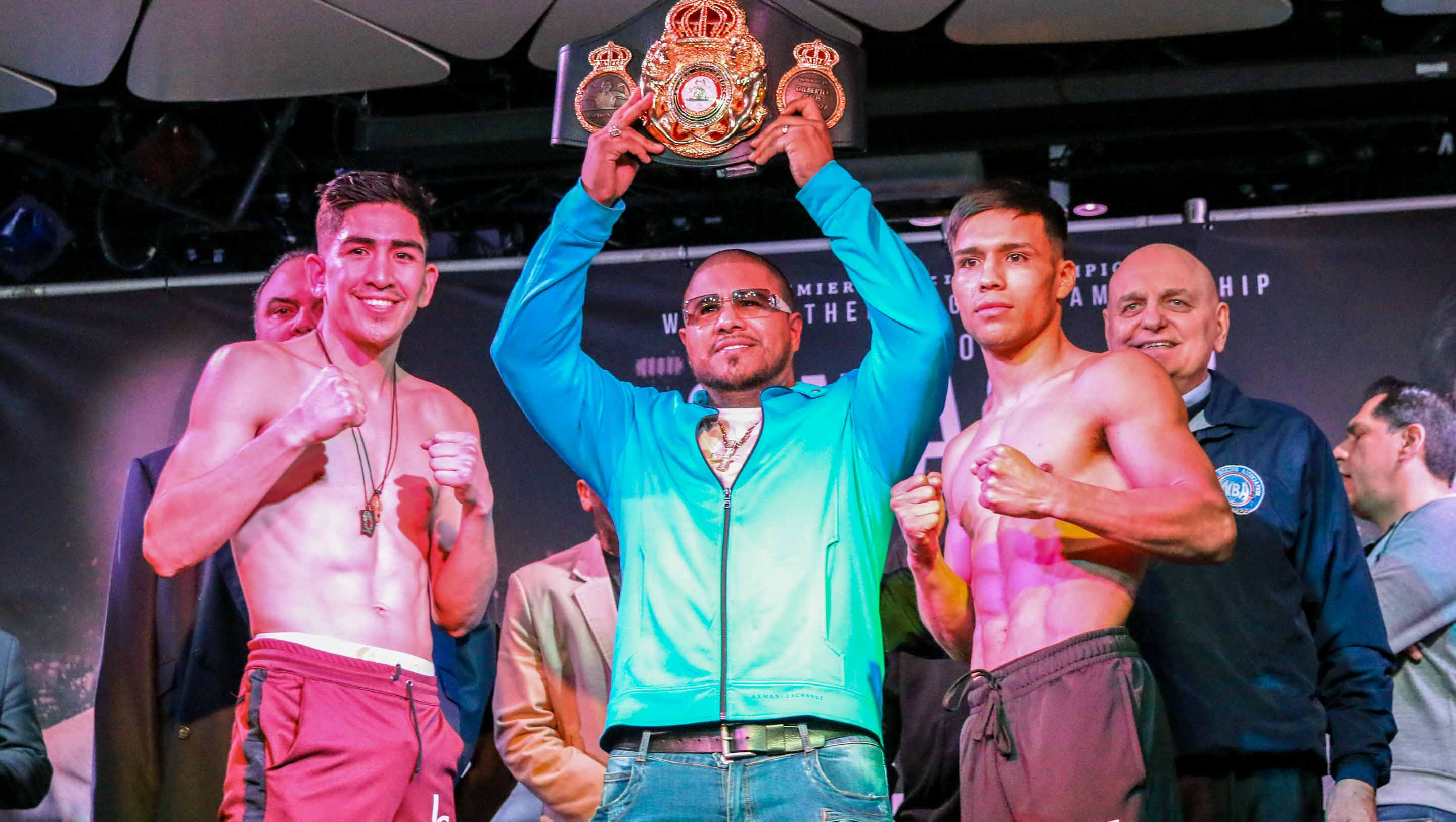 Santa Cruz vs Rivera Weigh-in