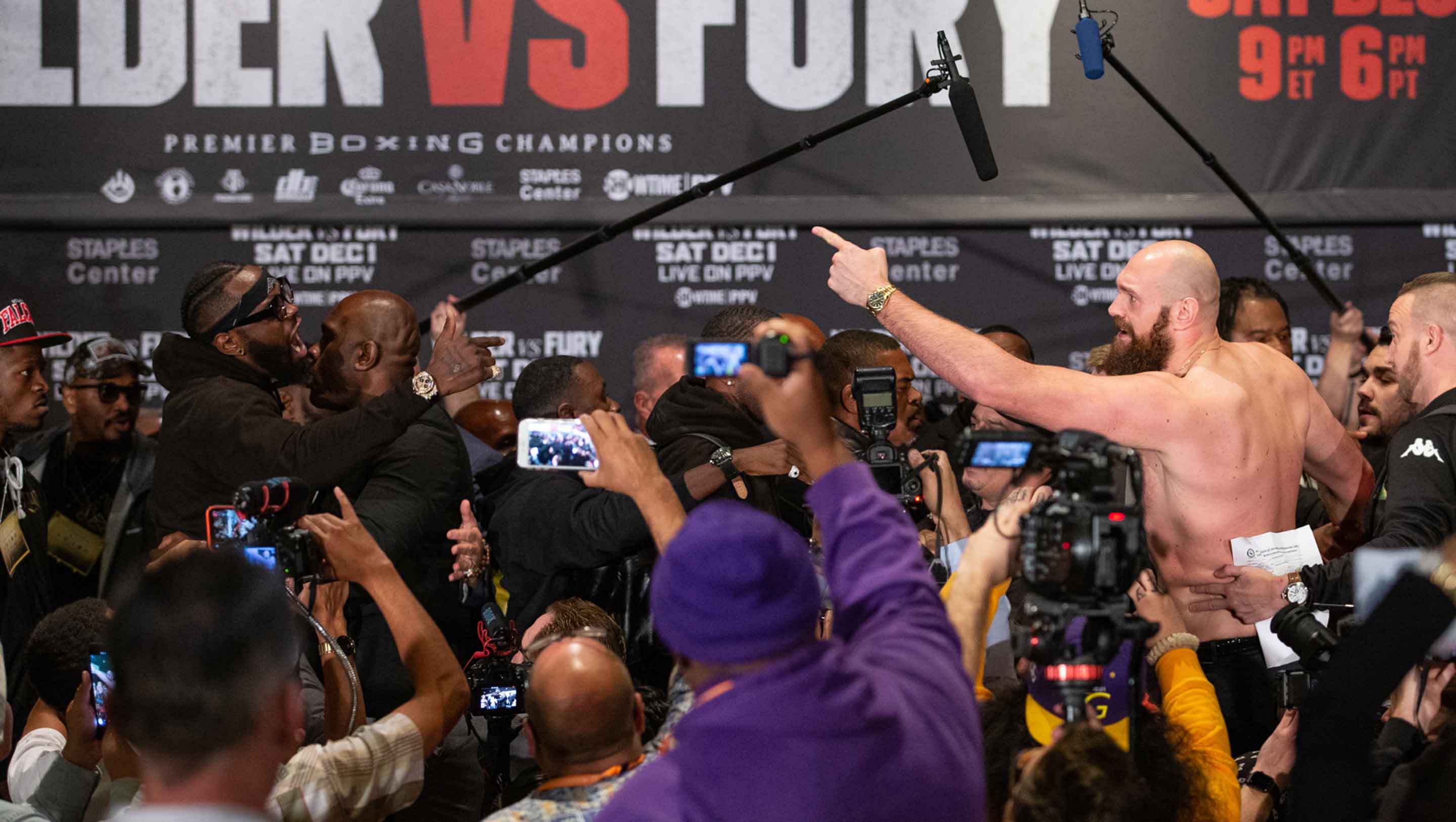 A Heated Press Conference