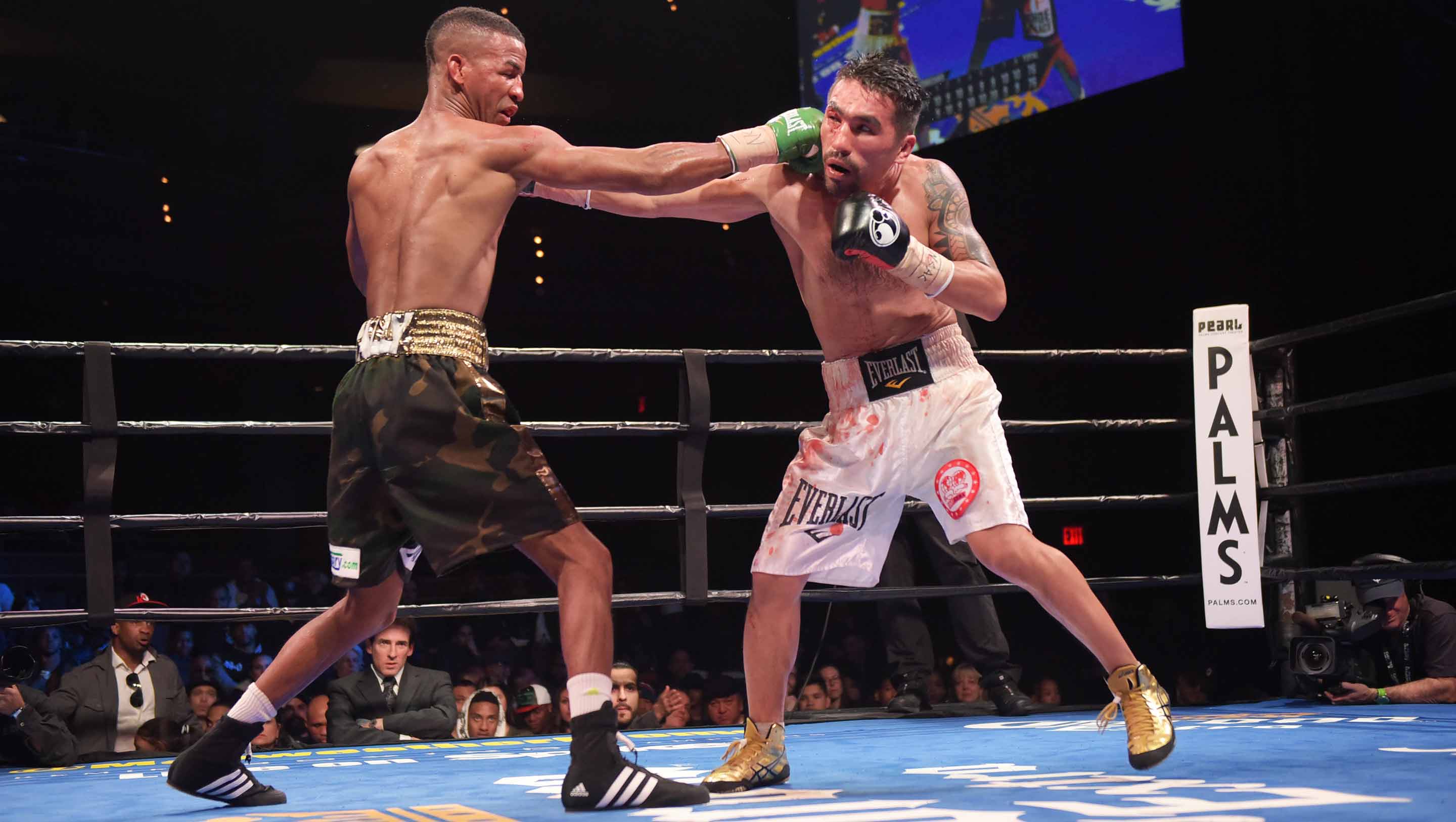 Exchange of blows