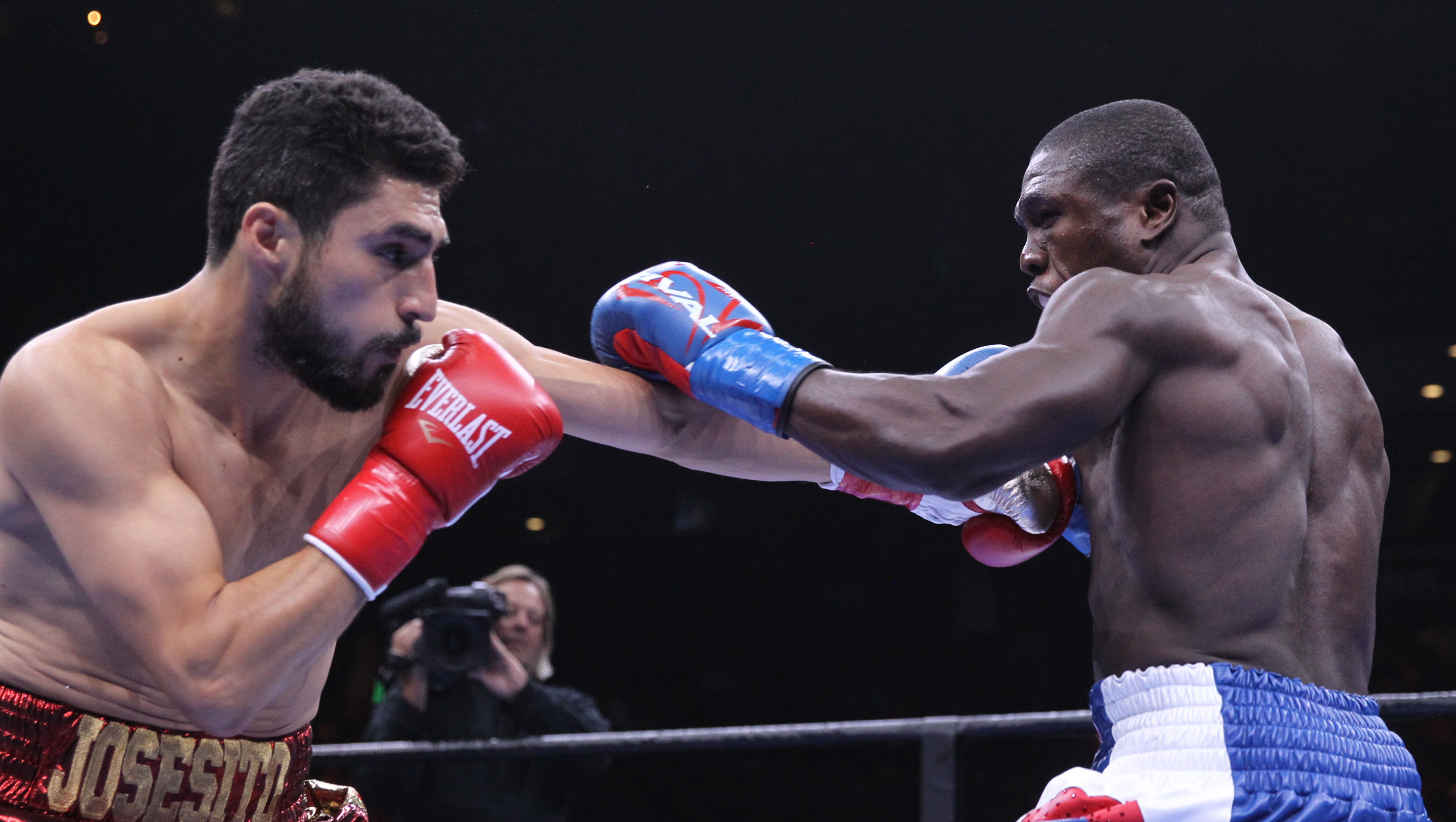 Berto and Lopez lock arms