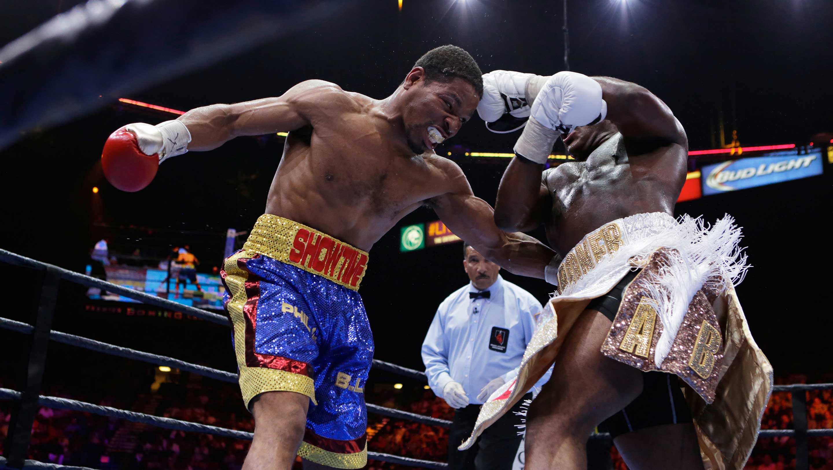 Broner and Porter clash