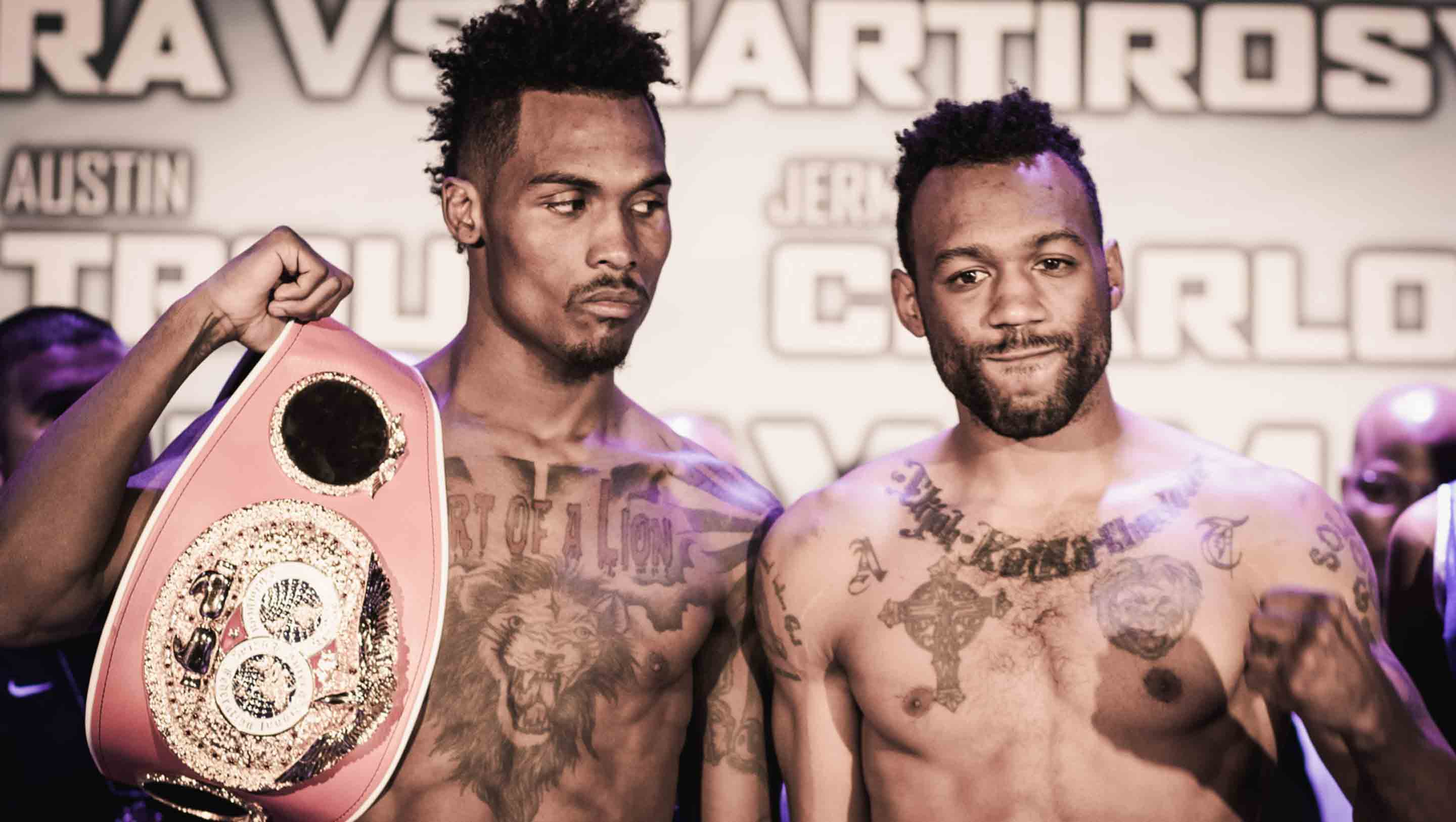 Charlo and Trout weigh in