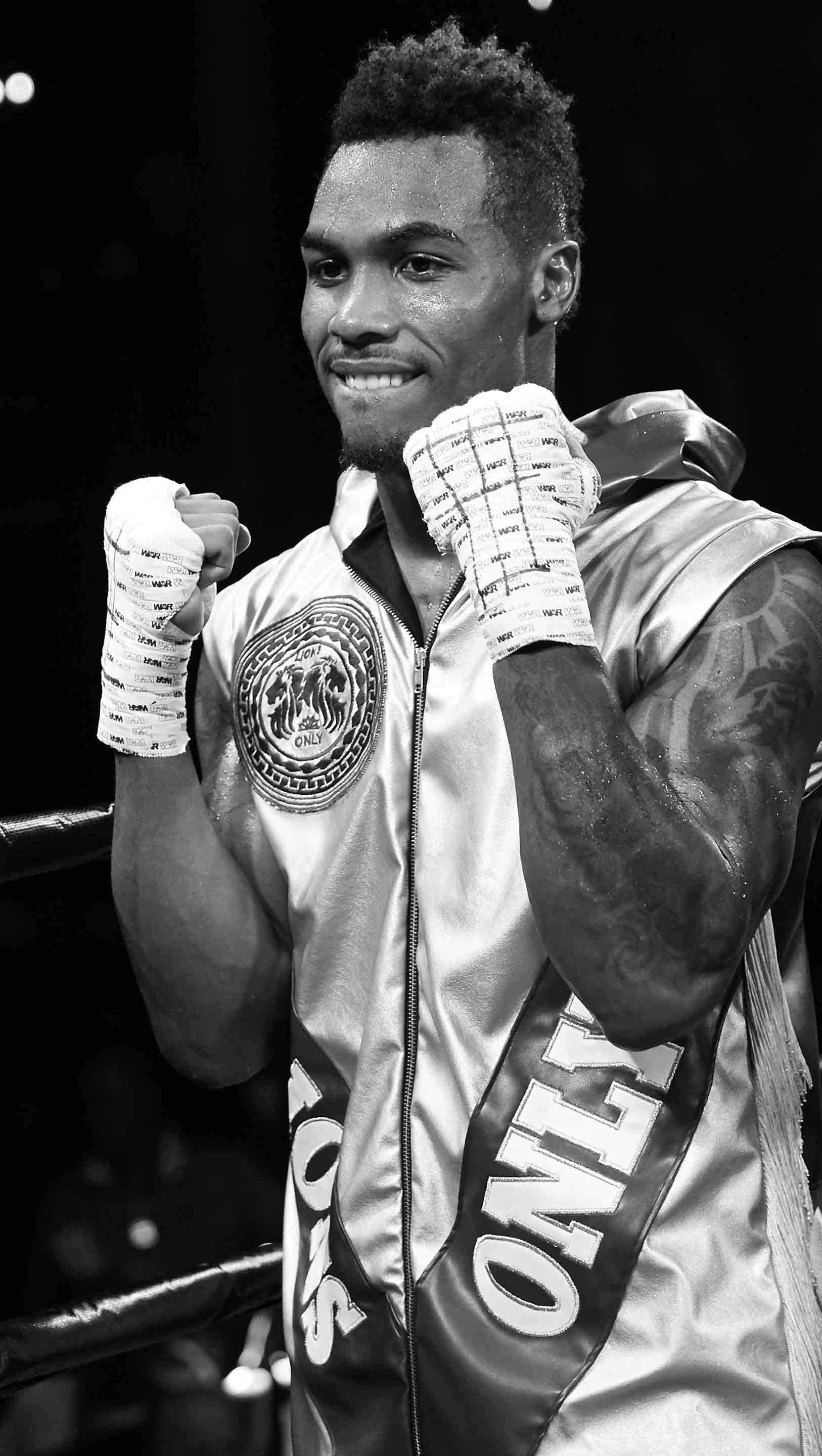 Charlo celebrates