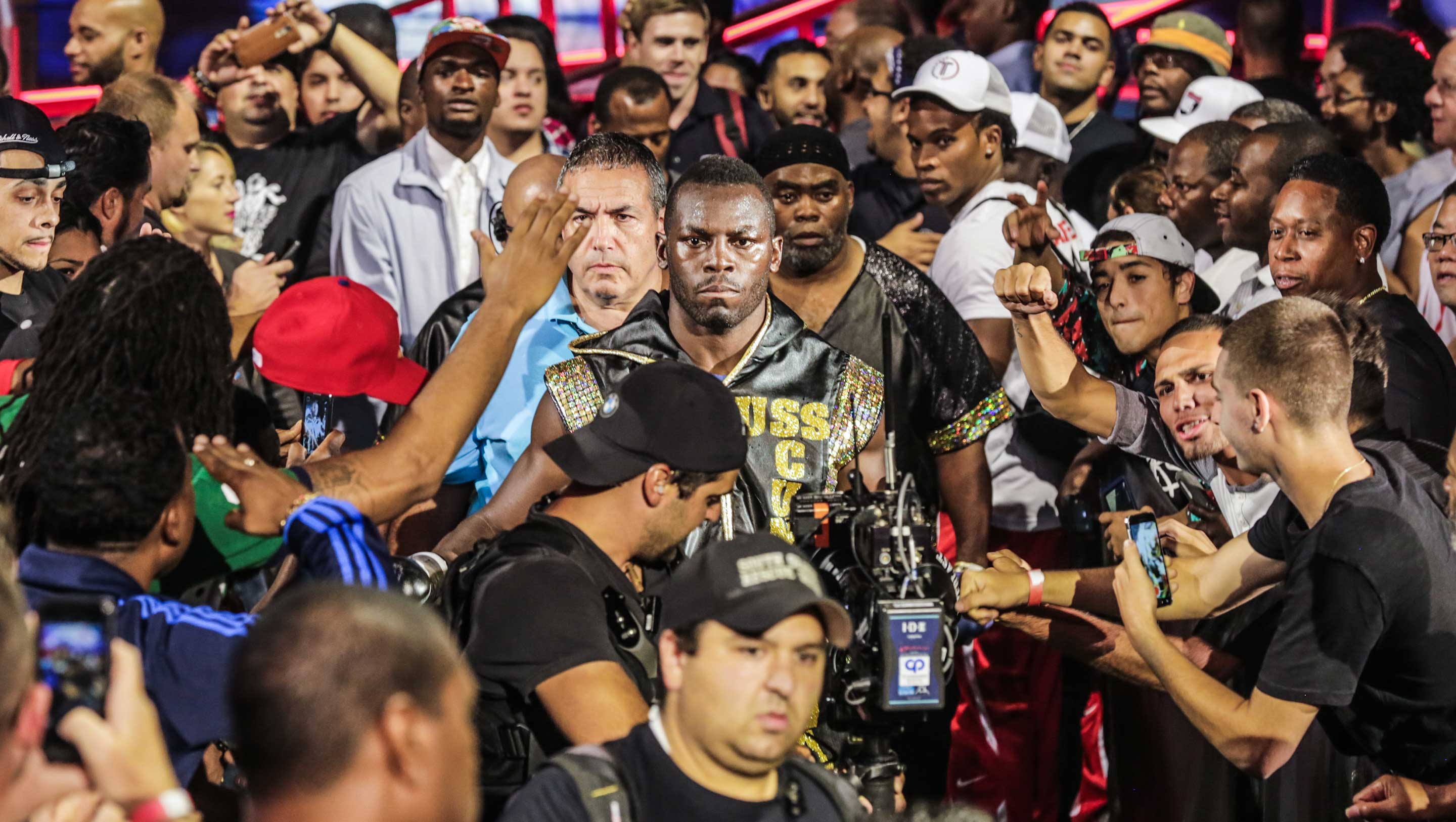 Cunningham makes an entrance