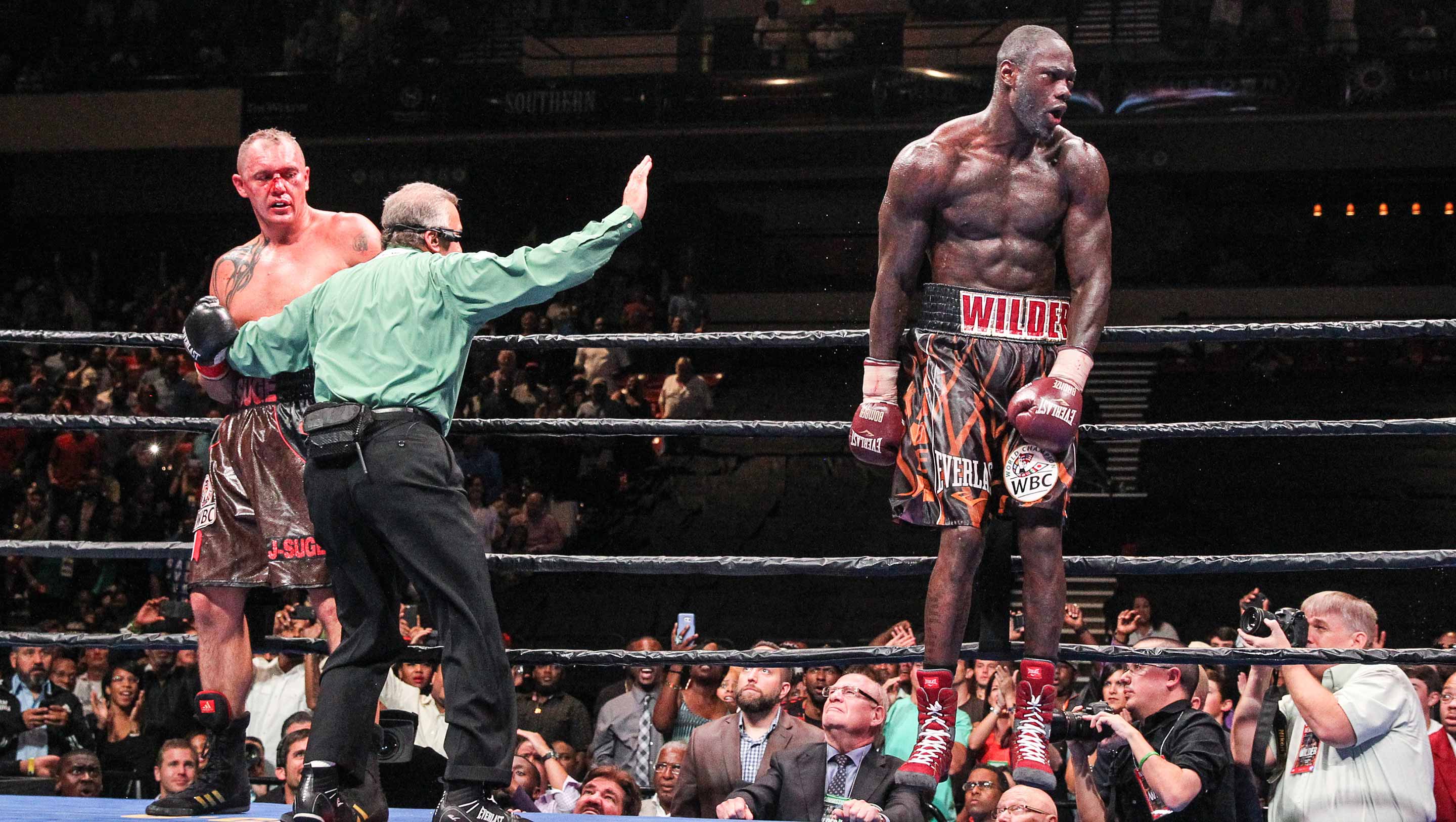 The referee steps in 