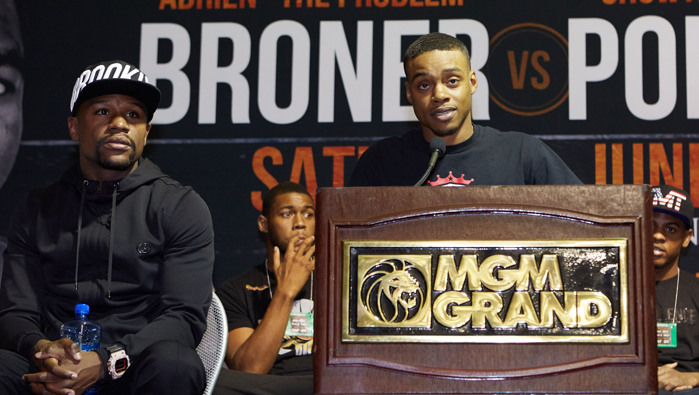 Spence answers media questions