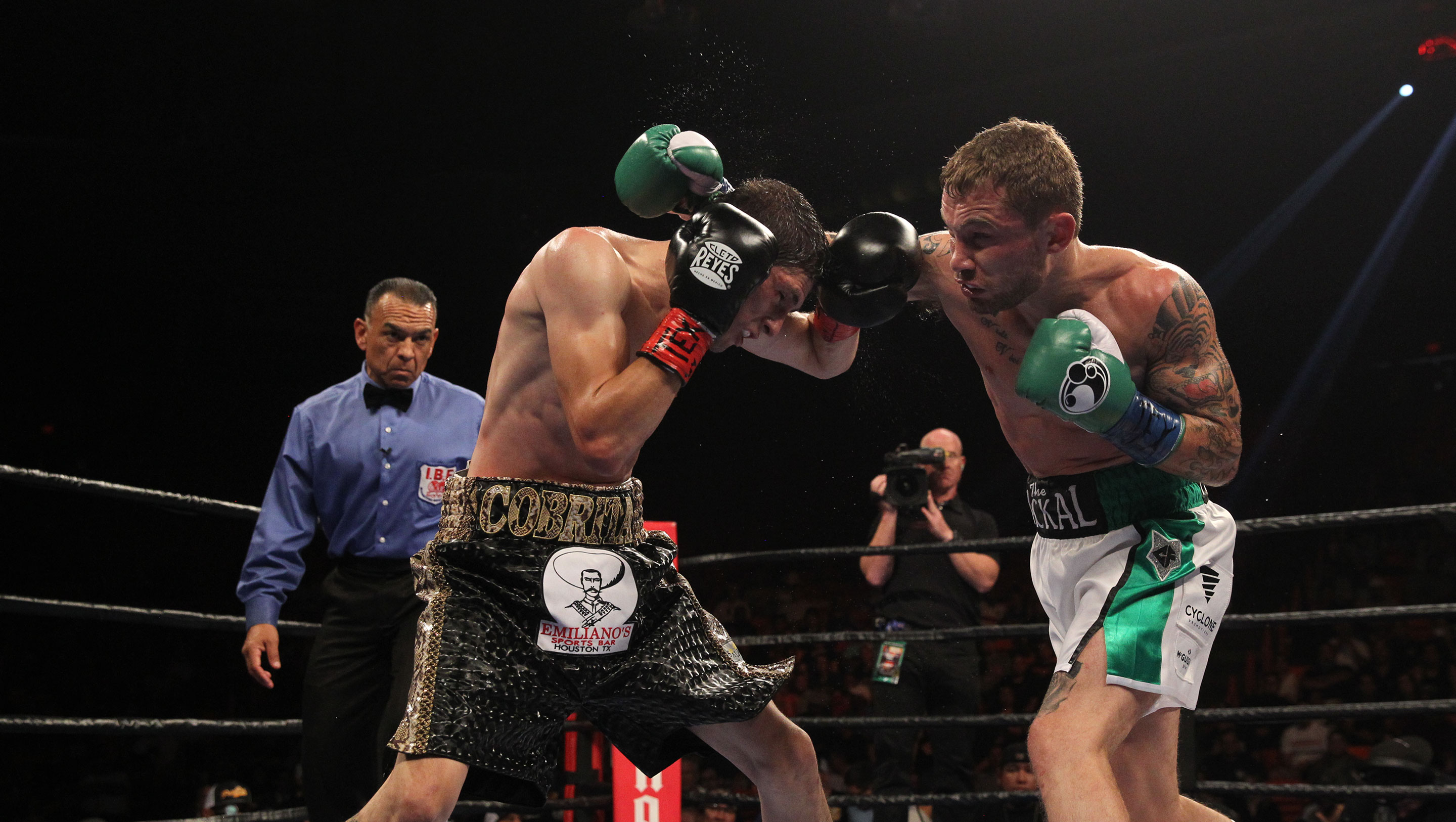 Gonzalez on the defensive