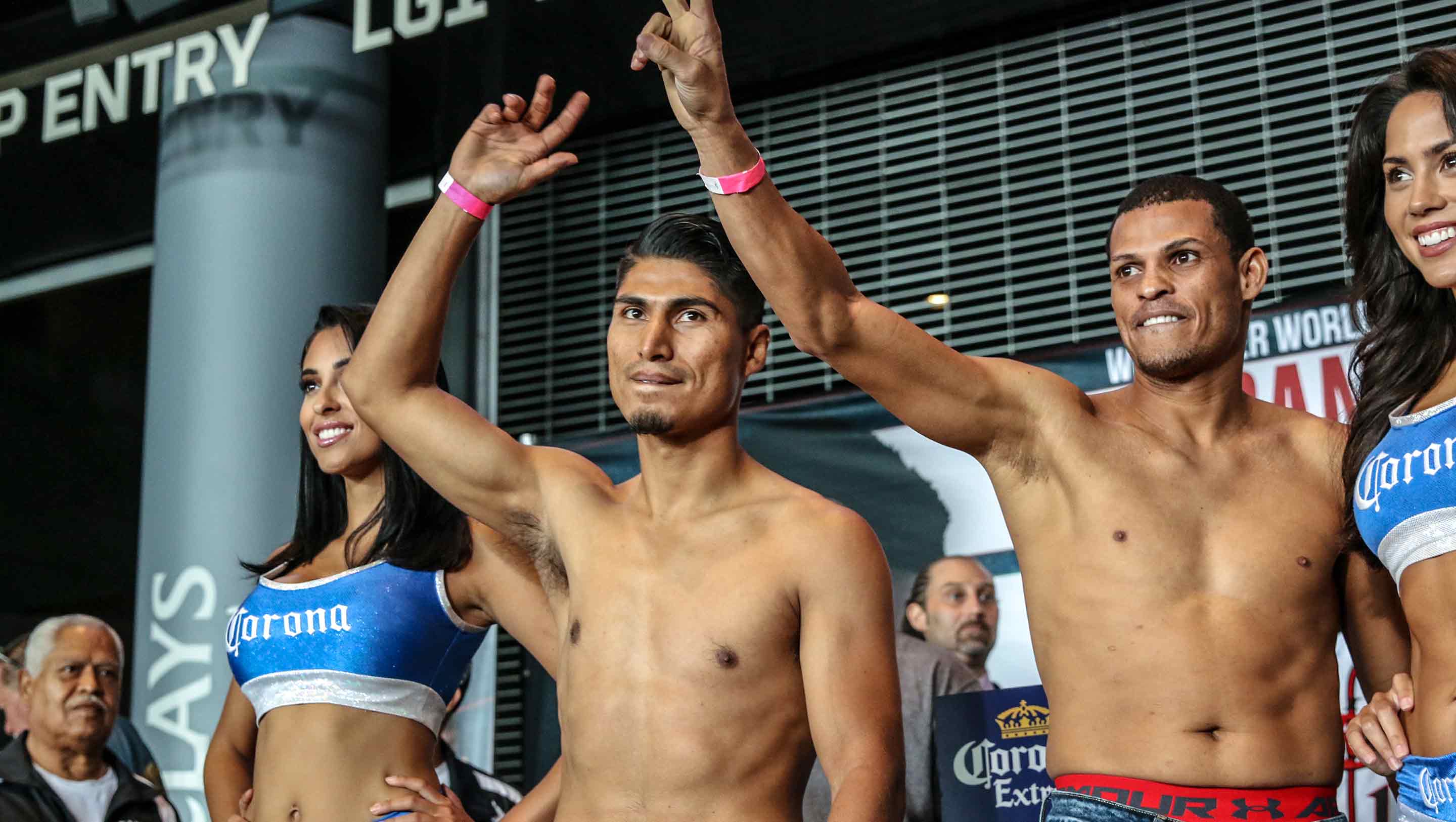 Garcia and Rojas square up
