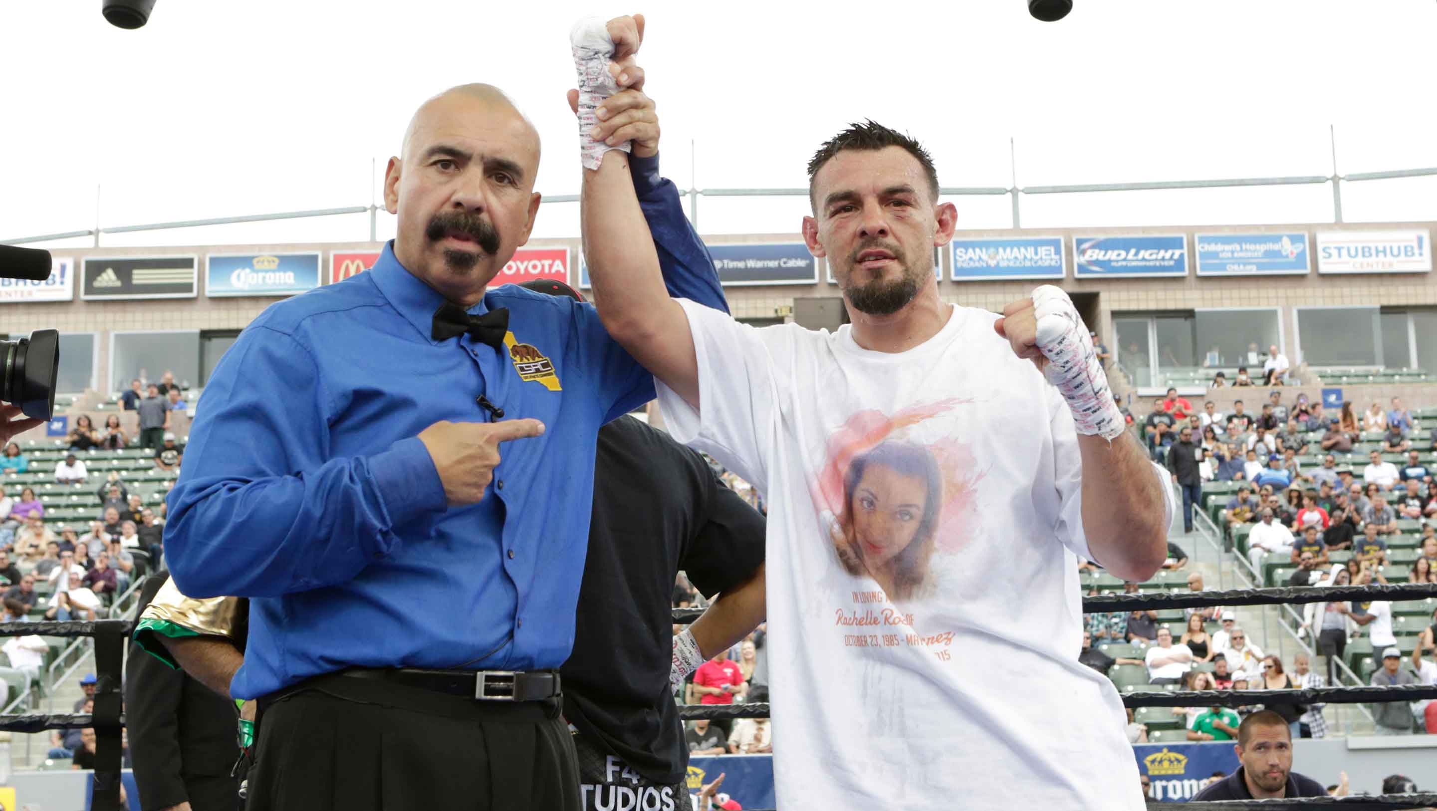 Guerrero celebrates victory