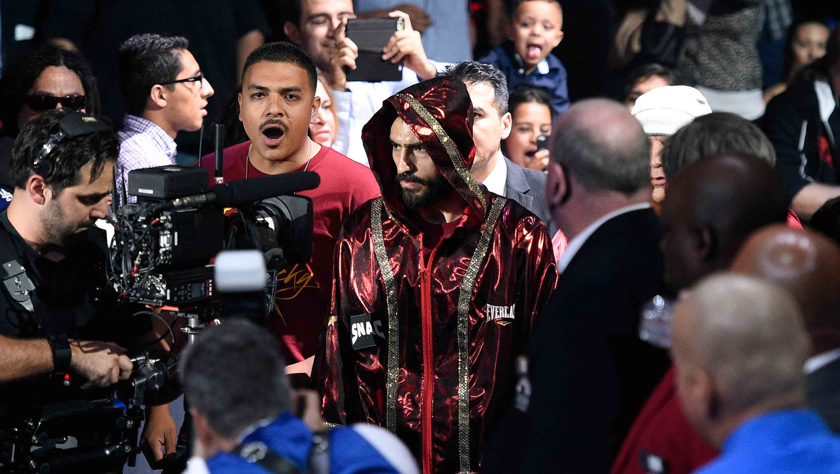 Lopez makes his entrance