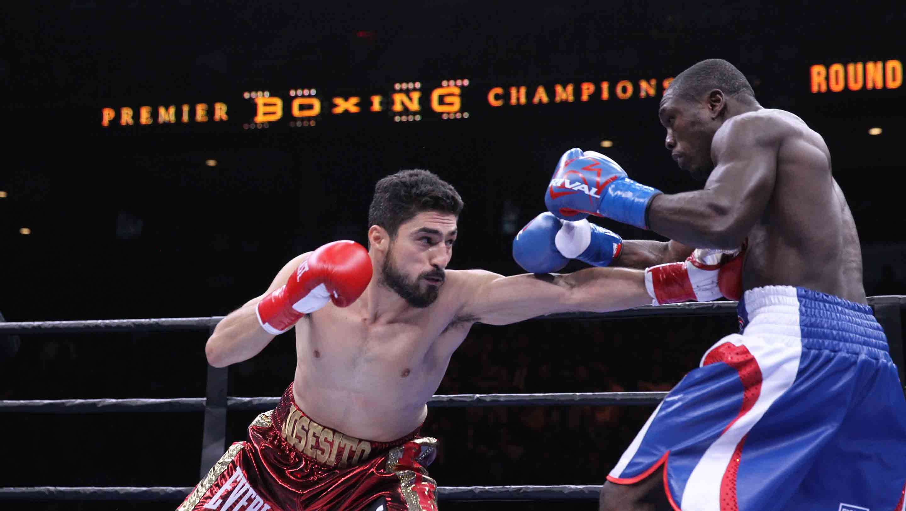 Lopez lands a punch on Berto