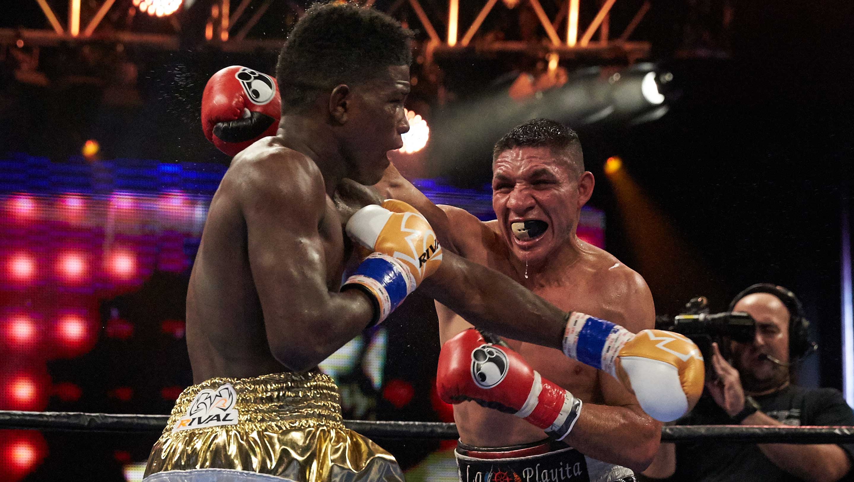 Lubin dodges a jab