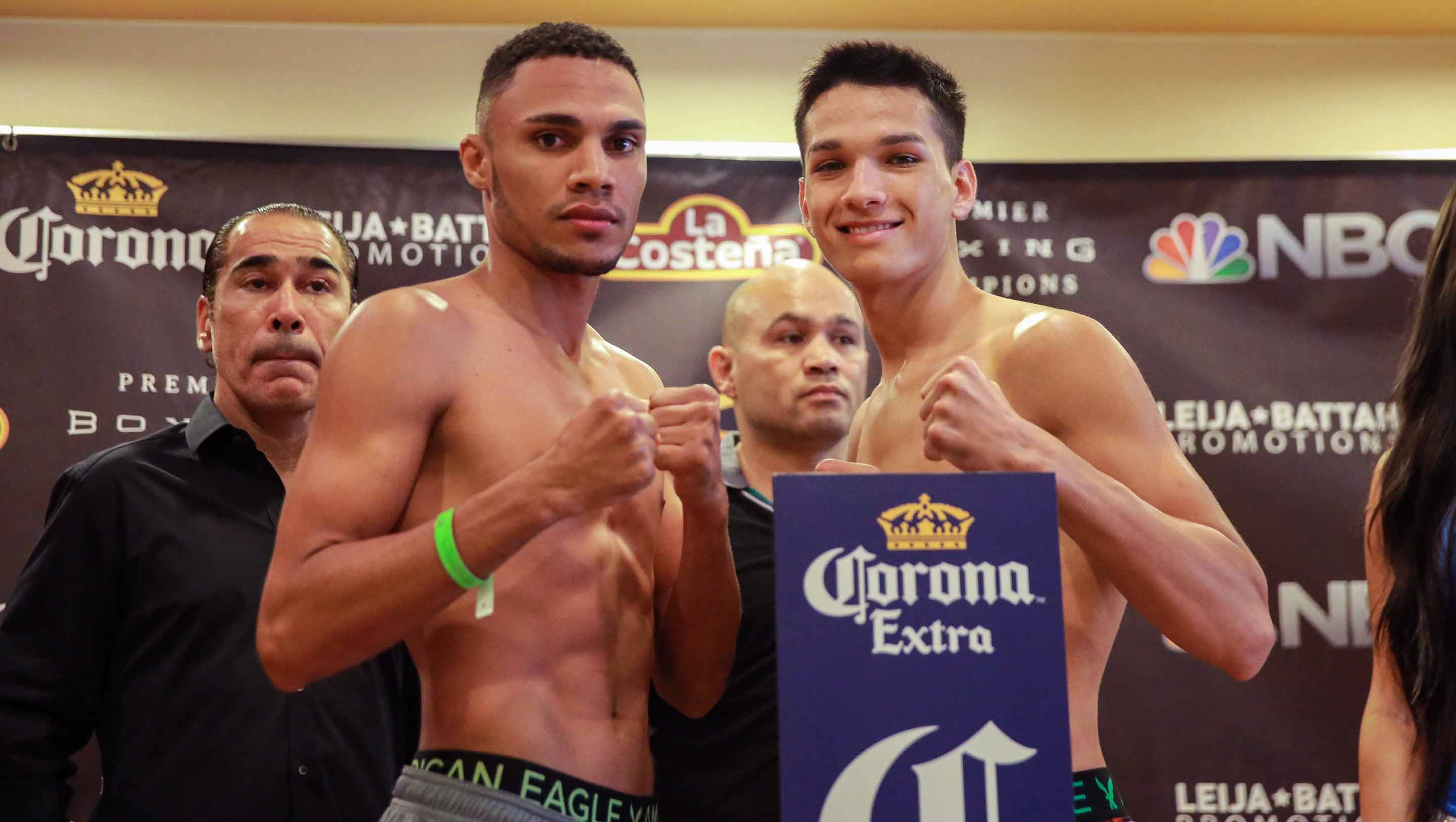 Maidana and Maysonet weigh in