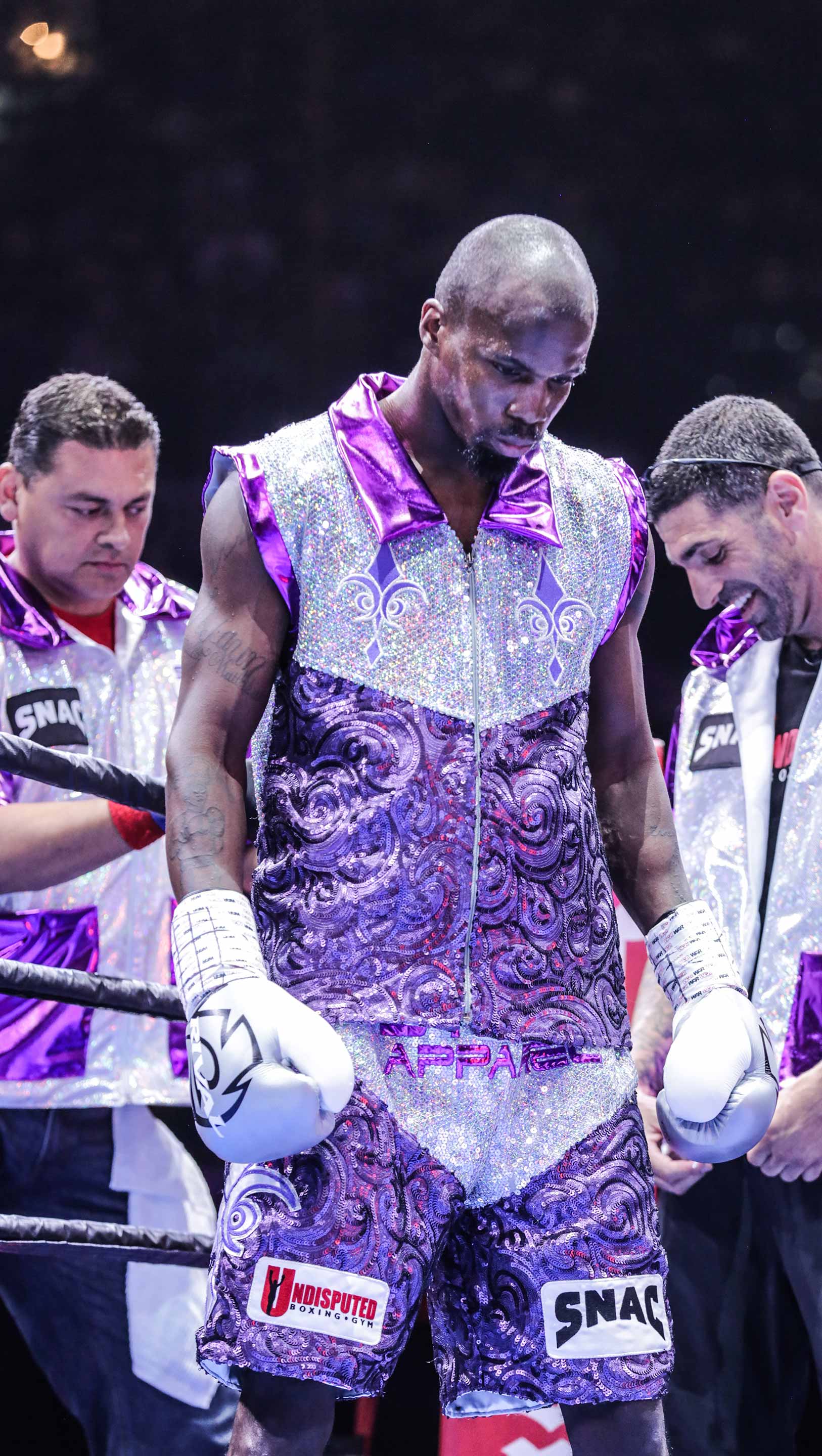 Nelson prepares for the fight