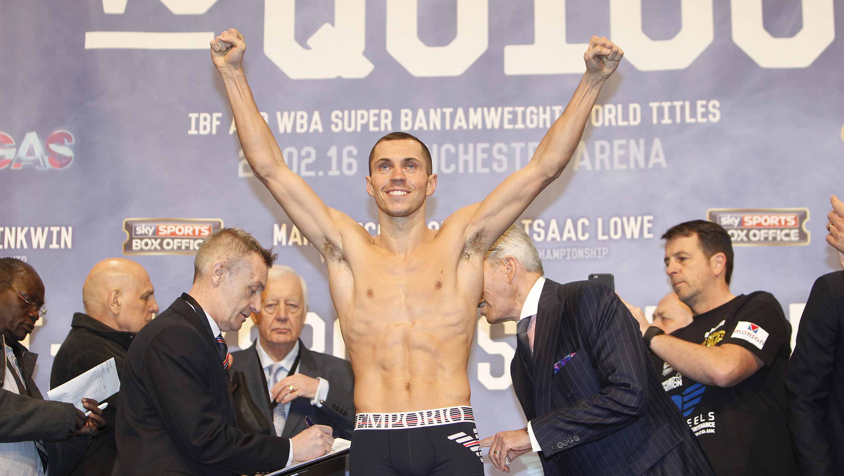 Quigg weighs in