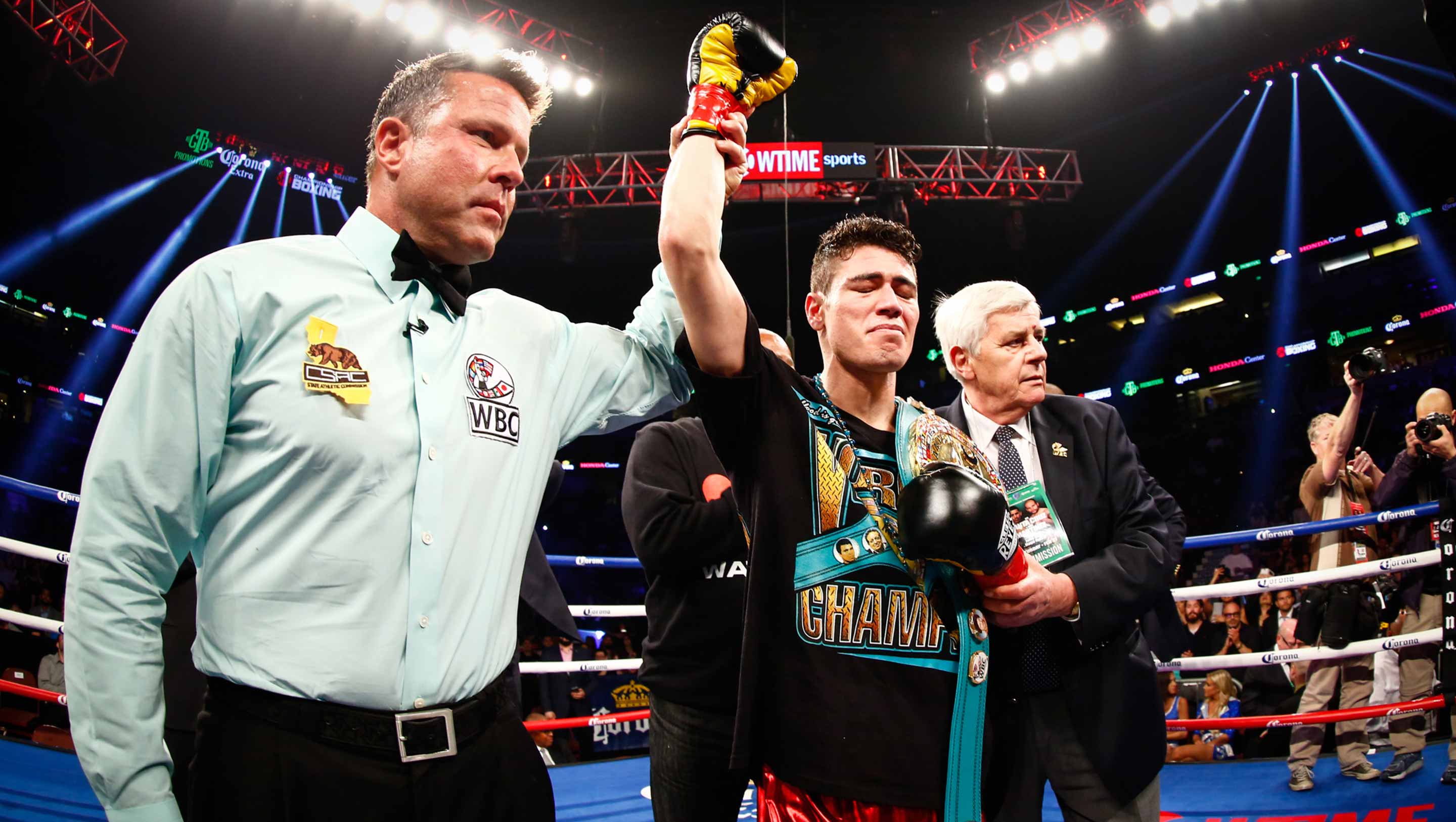 Ruiz shows his feelings