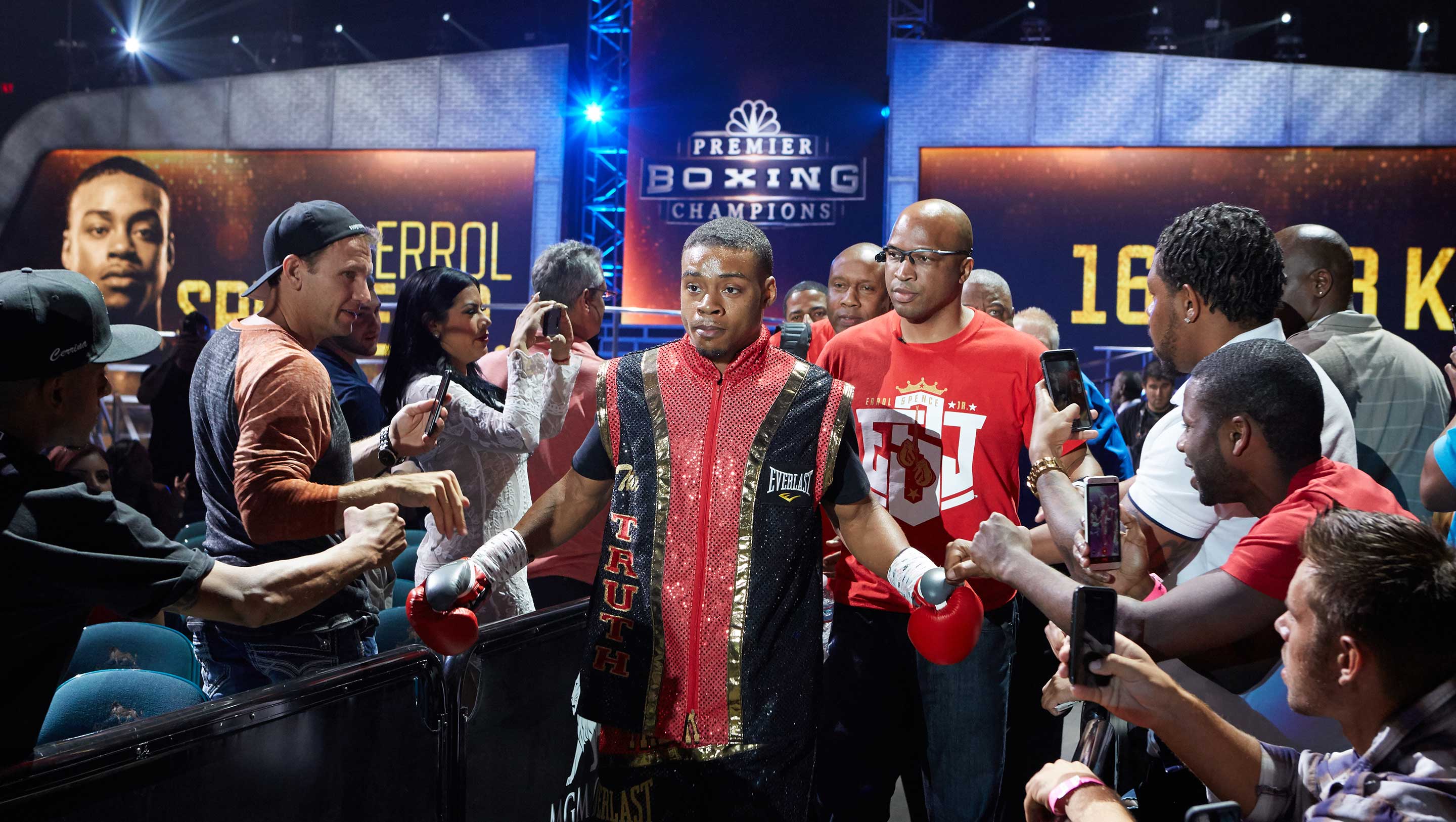 Spence enters the ring