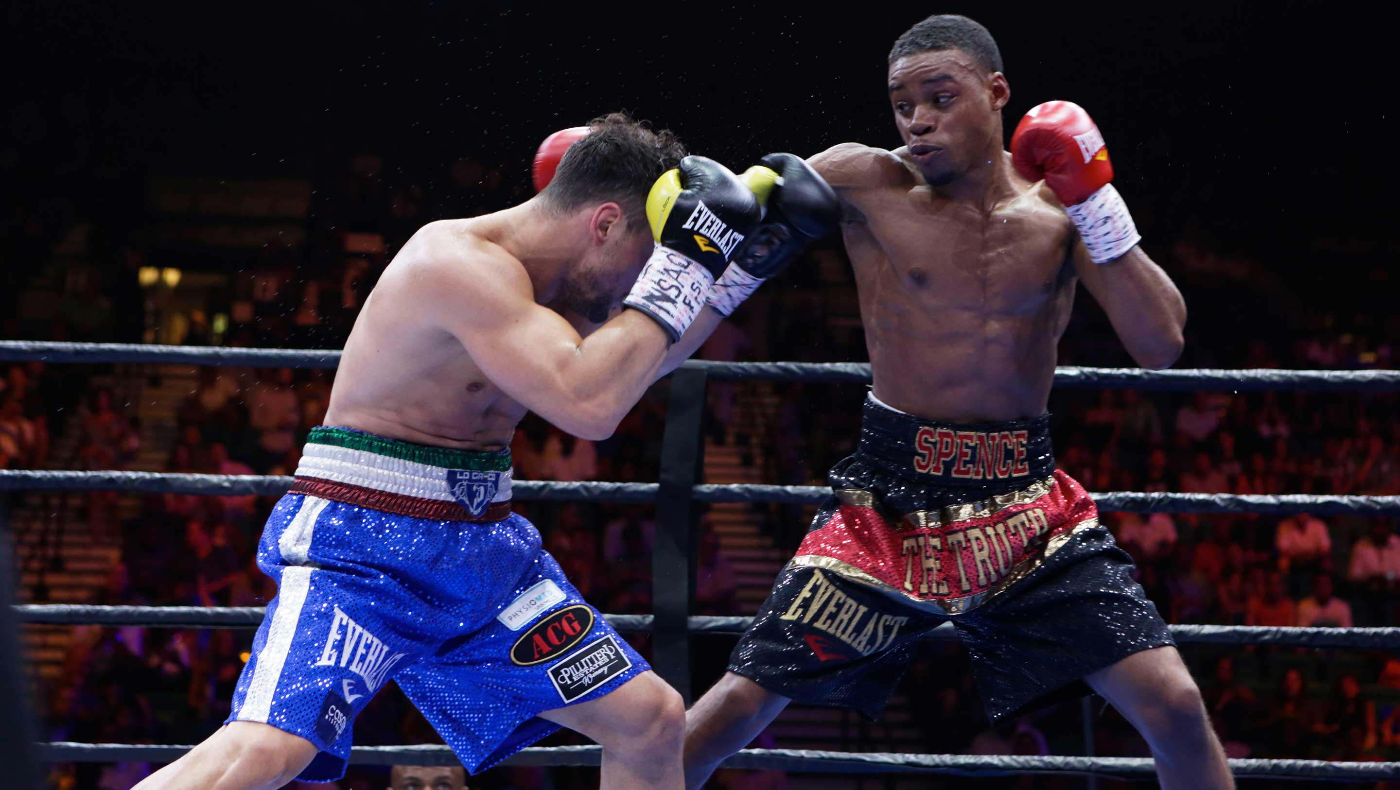 Spence on the attack