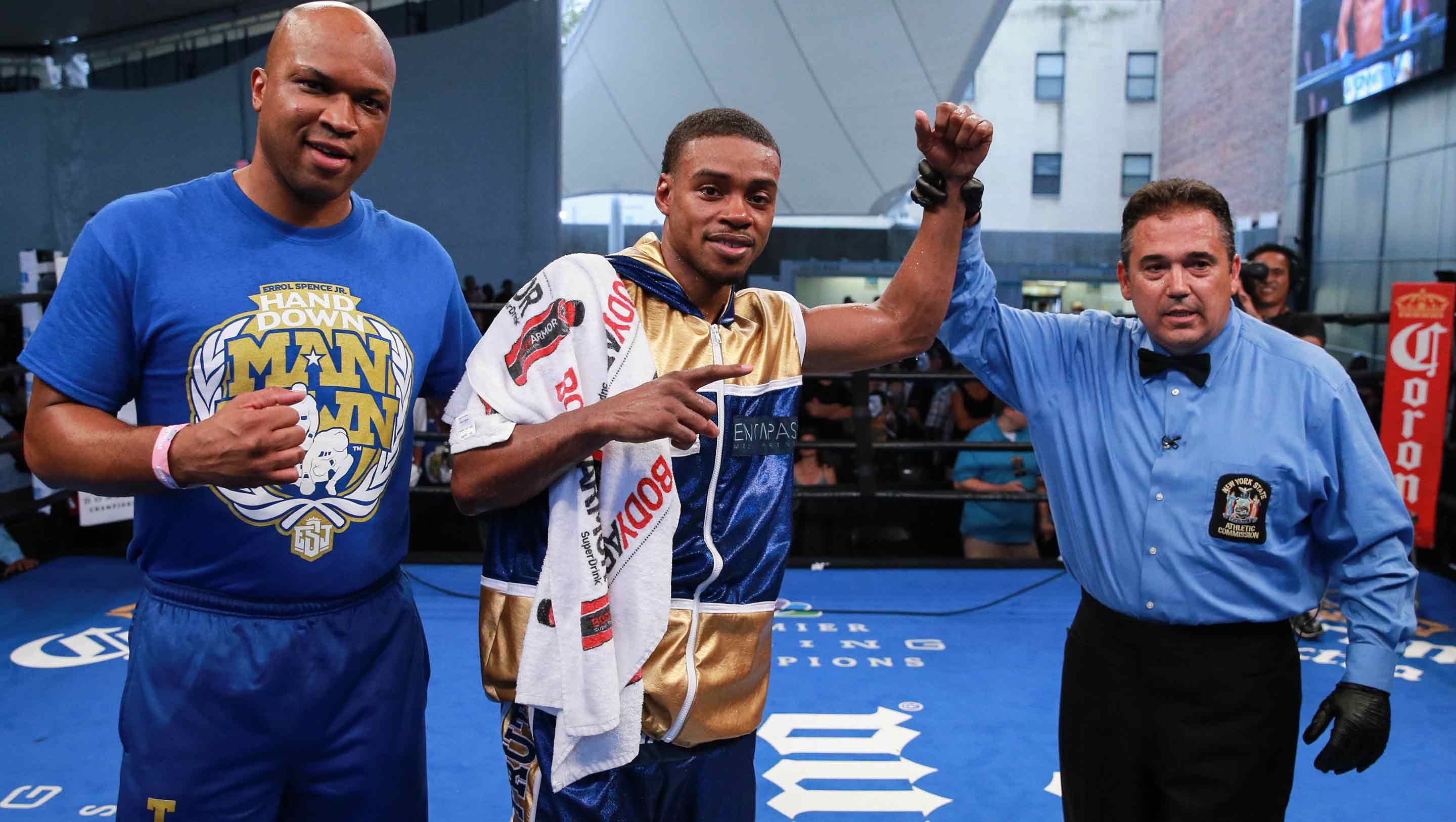 Spence triumphant