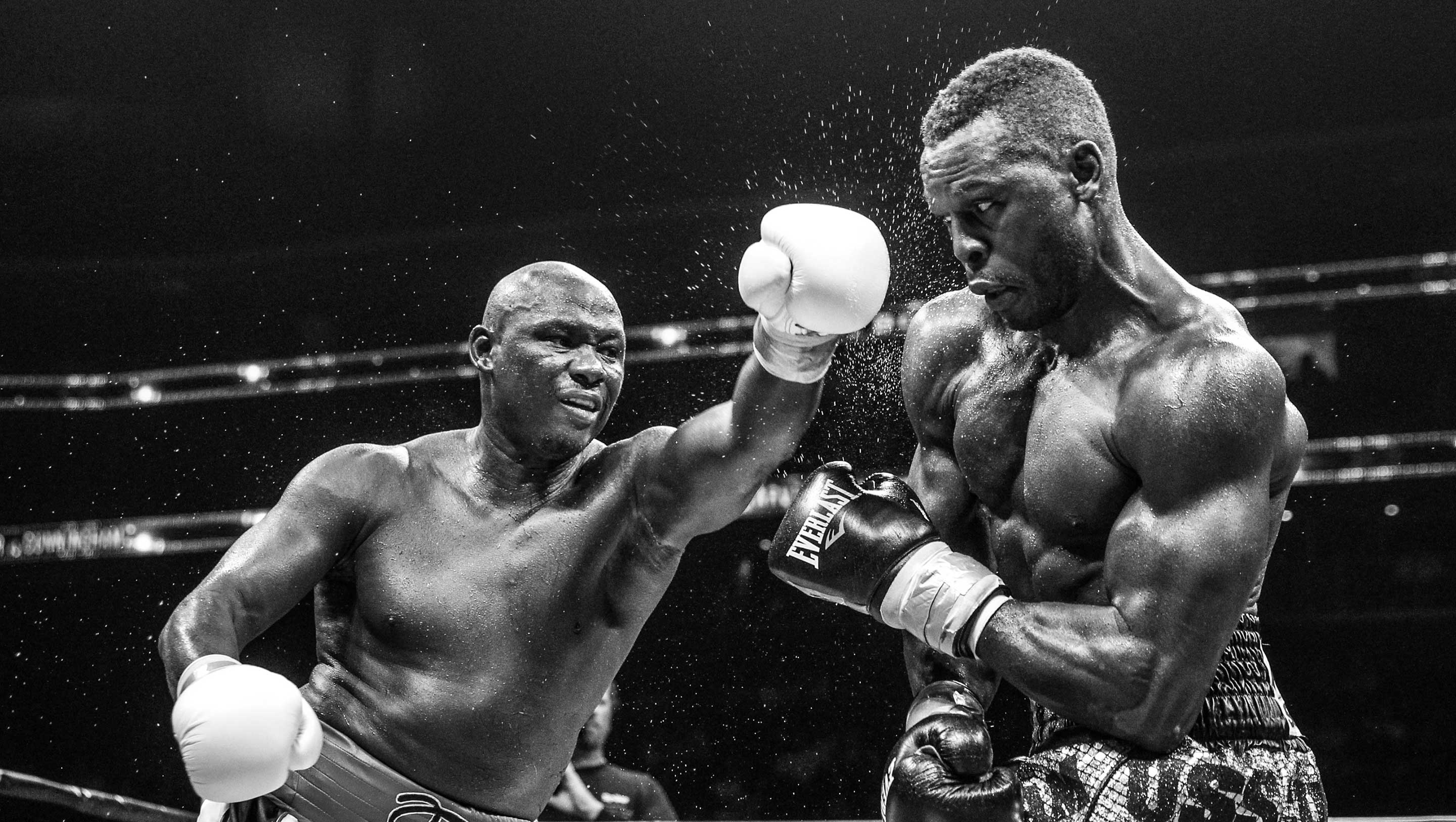 Tarver delivers a left