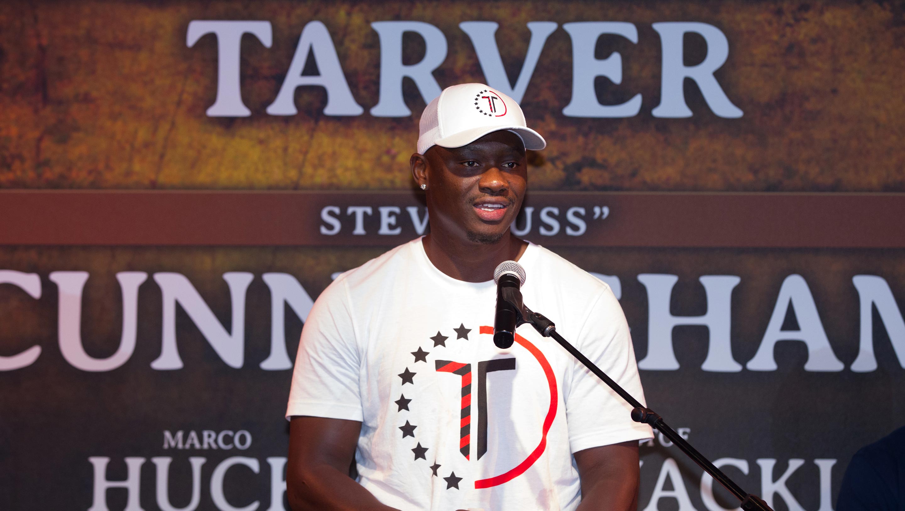 Tarver takes questions