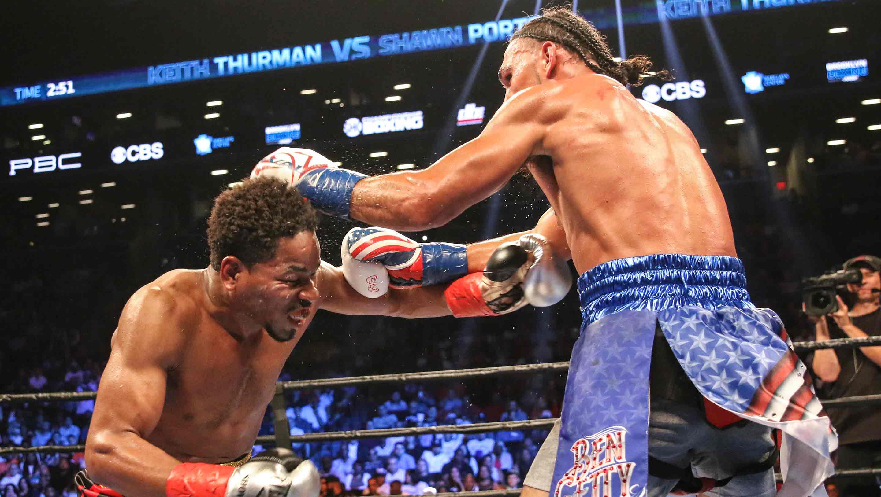 Thurman on the attack