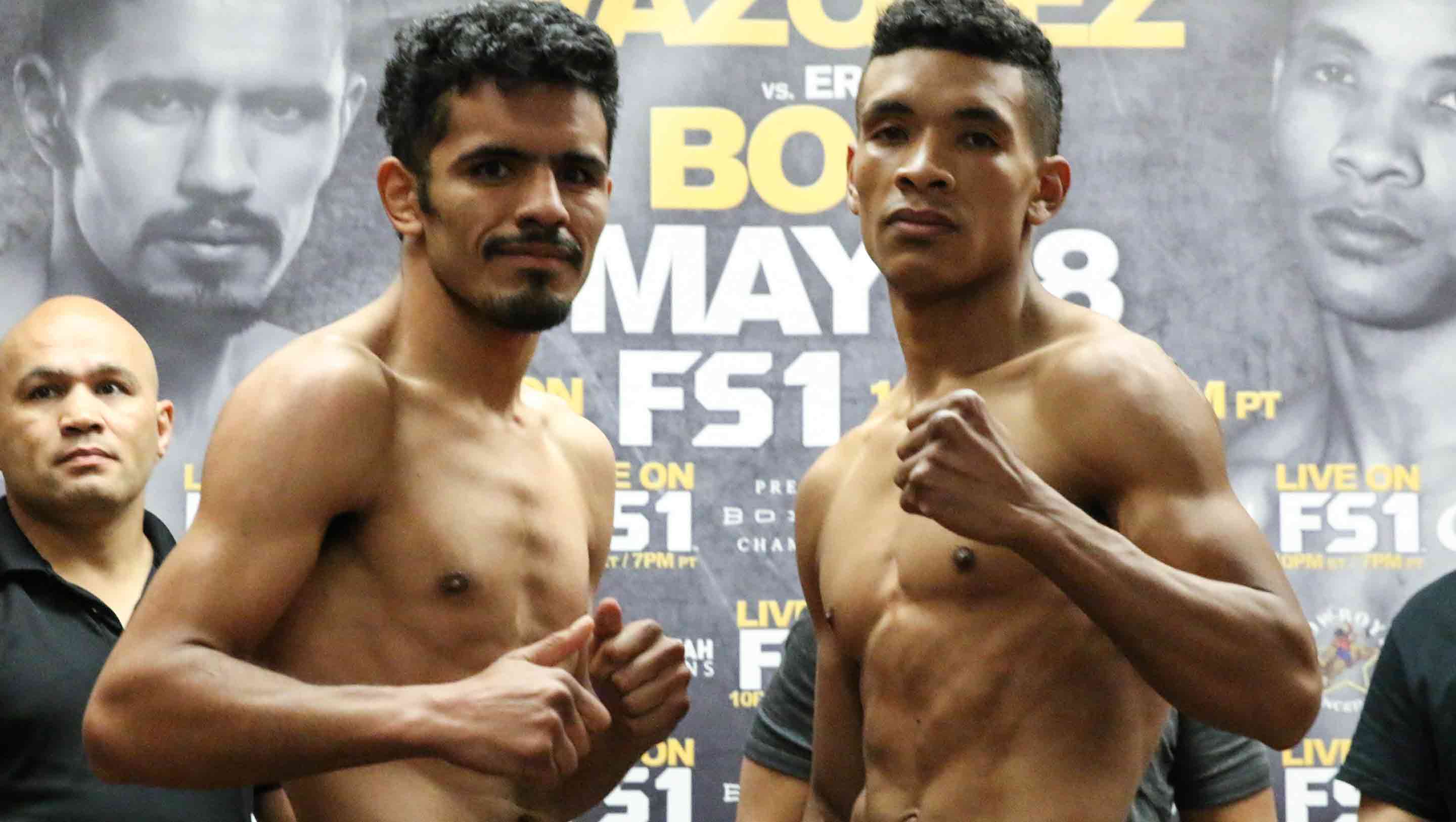 Vazquez and Bone weigh in