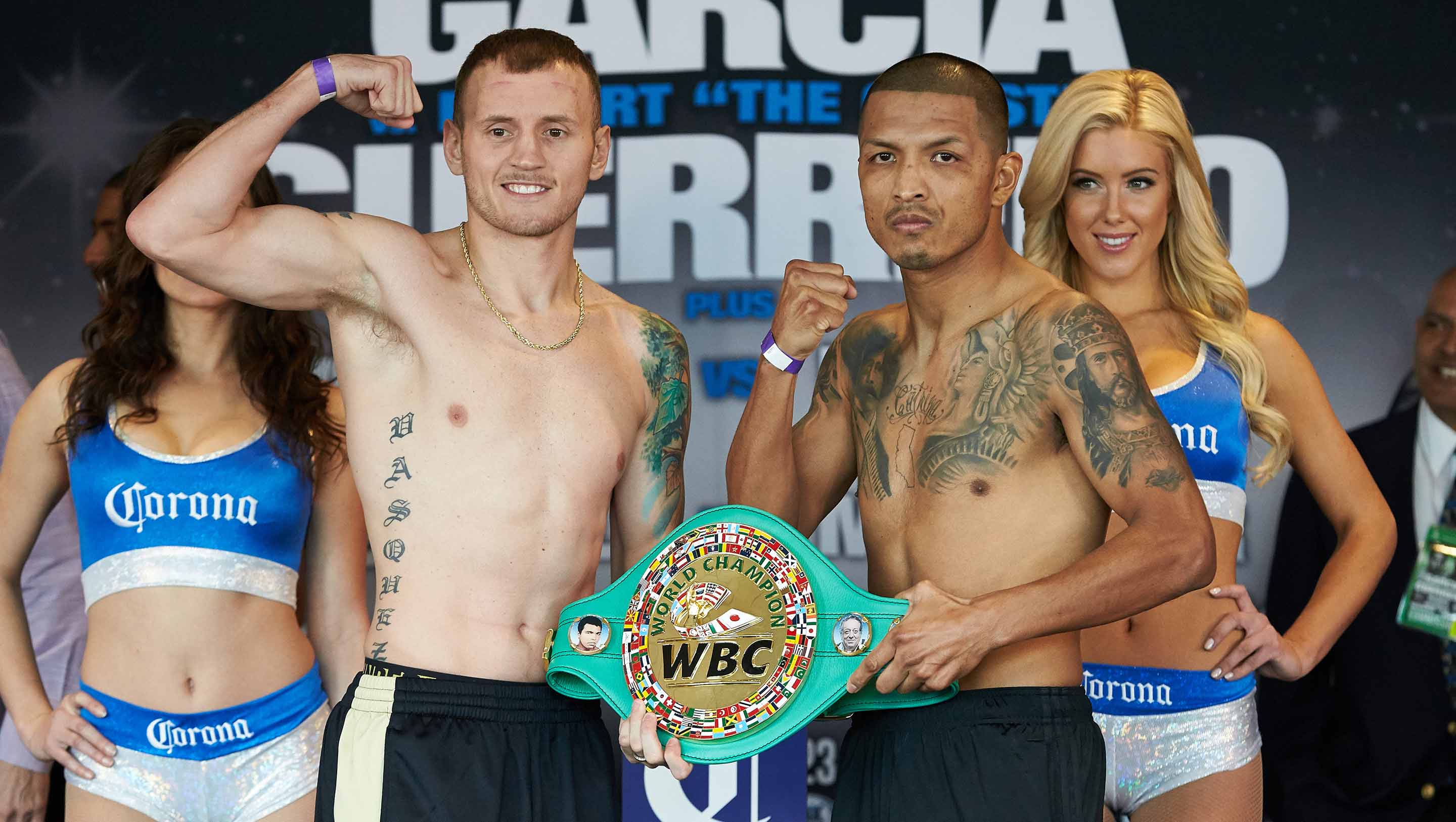 Vasquez and Martinez meet at weigh-in