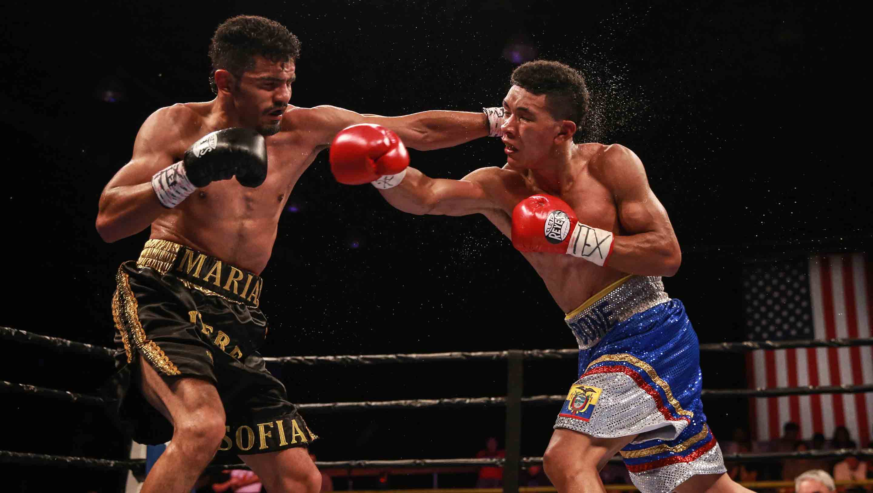 Vazquez and Bone battle
