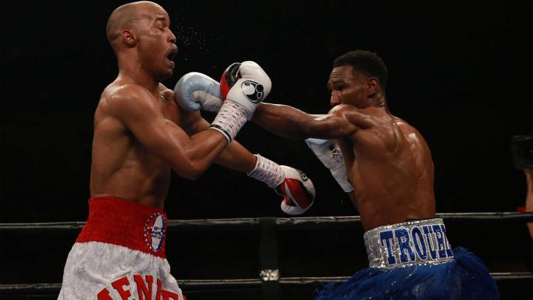 Robert Easter Jr. and Algenis Mendez