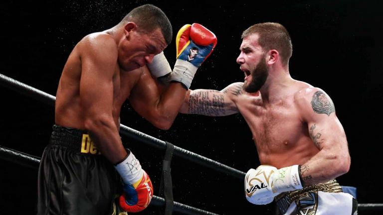 Caleb Plant and Juan De Angel