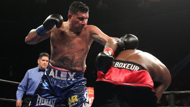 Chris Arreola and Frederic Kassi